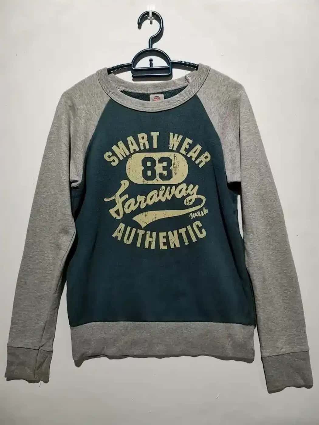 Vintage Vintage Smart Wear 83 Faraway Wask Authentic Sweetshirt Size US S / EU 44-46 / 1 - 1 Thumbnail