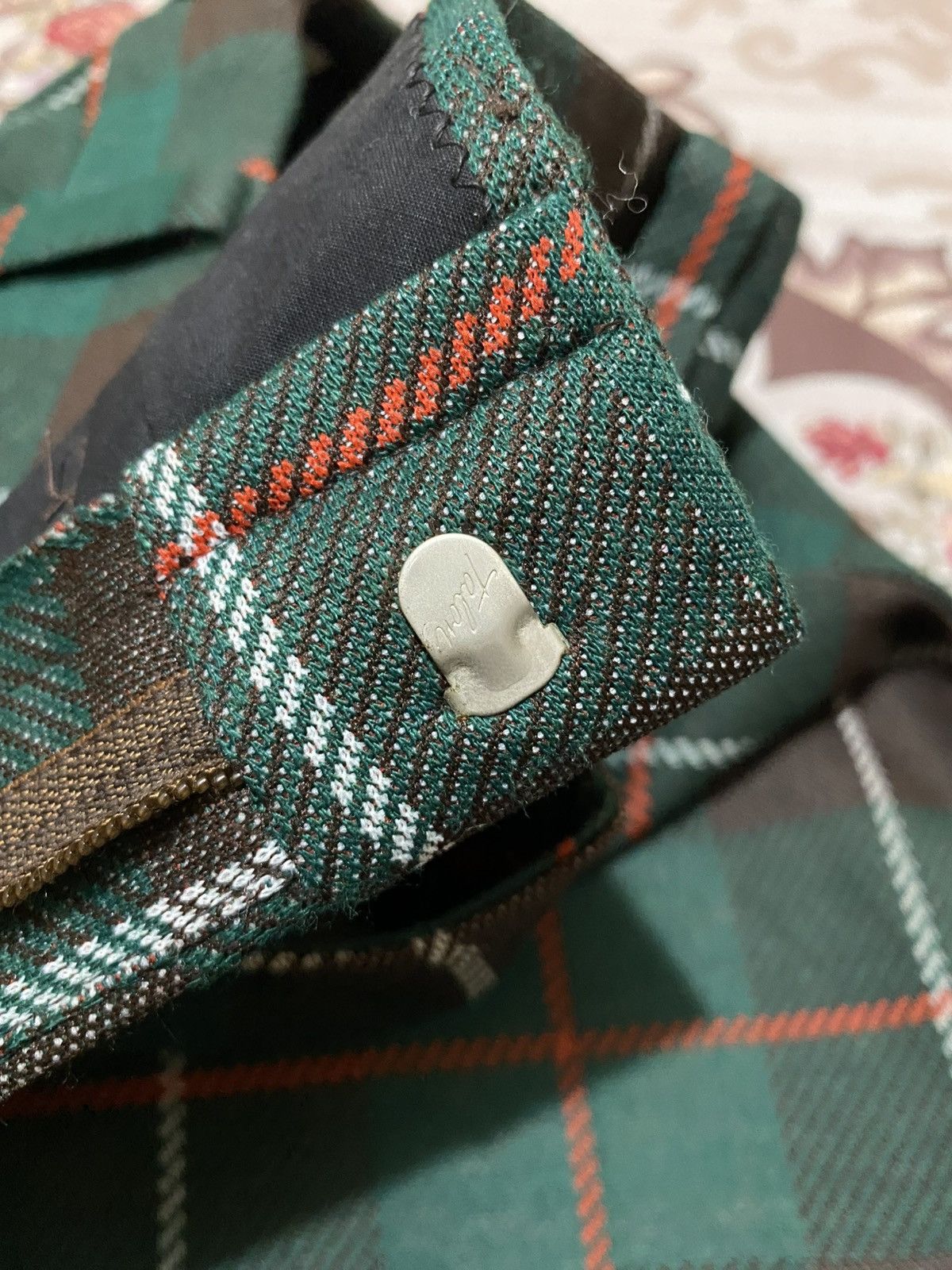 Lee 70s Vtg Lee Tartan Plaid Pants Size US 31 - 8 Thumbnail