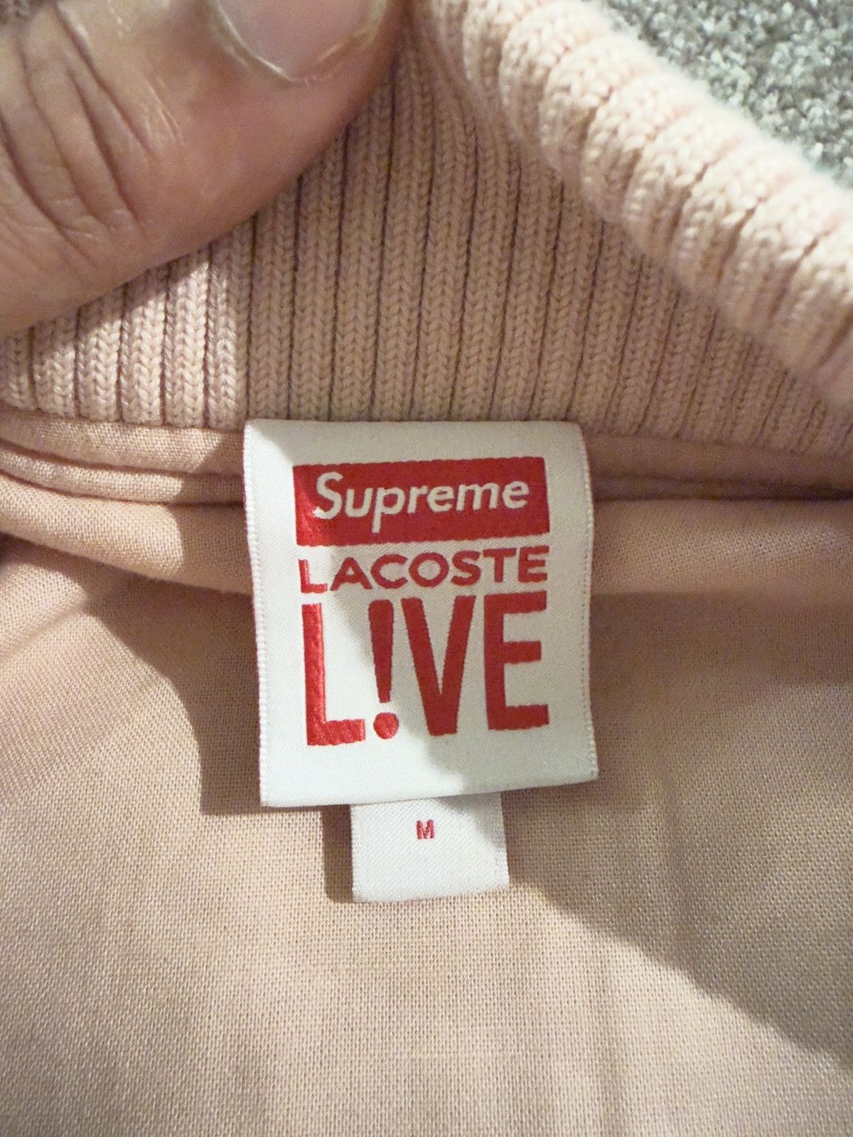 Lacoste × Supreme Supreme x Lacoste Wool Varsity Jacket Size US M / EU 48-50 / 2 - 9 Thumbnail