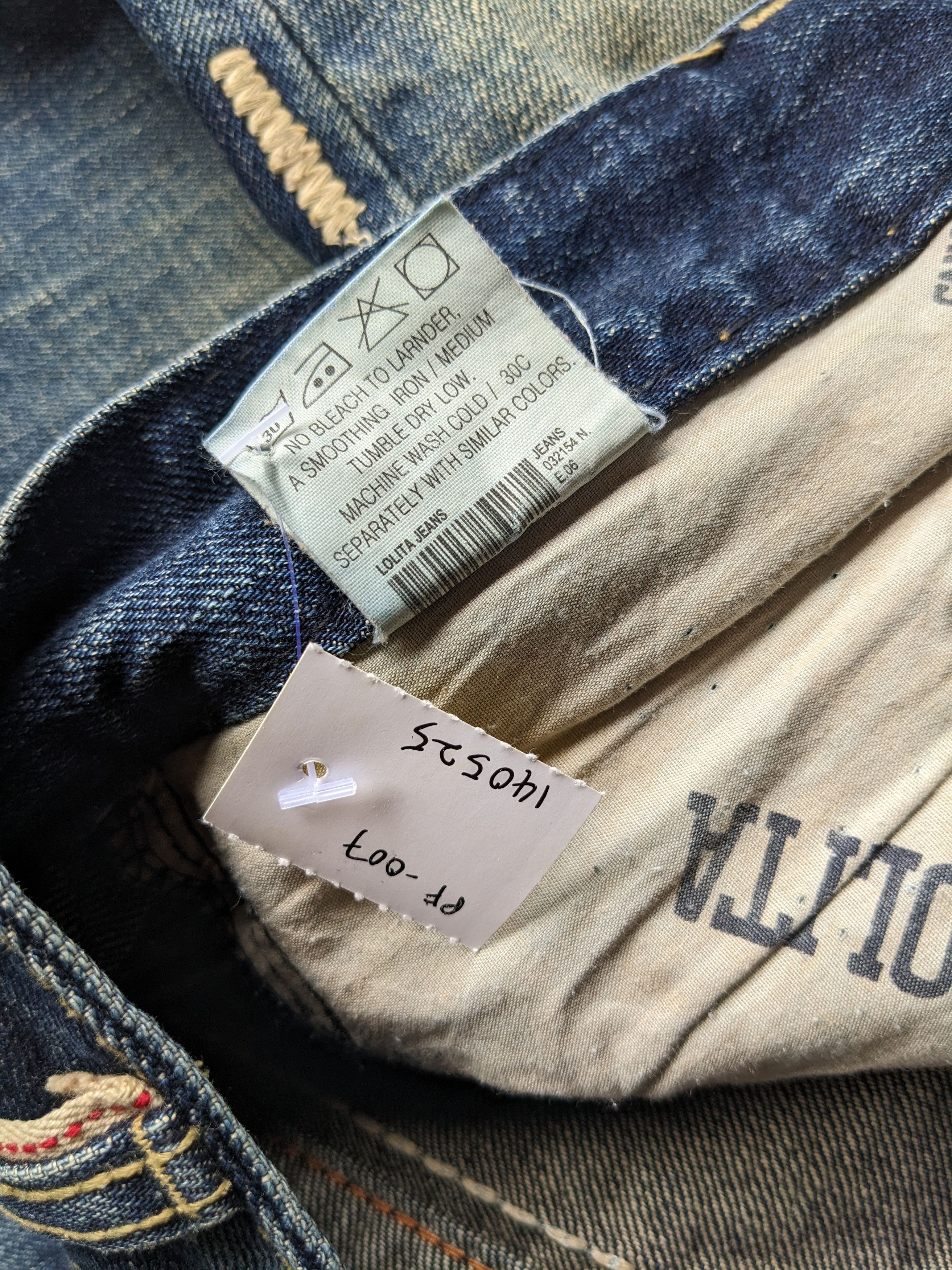 If Six Was Nine × Japanese Brand × Le Grande Bleu (L.G.B.) Lolita mudwash clawmark jeans Size US 36 / EU 52 - 11 Thumbnail