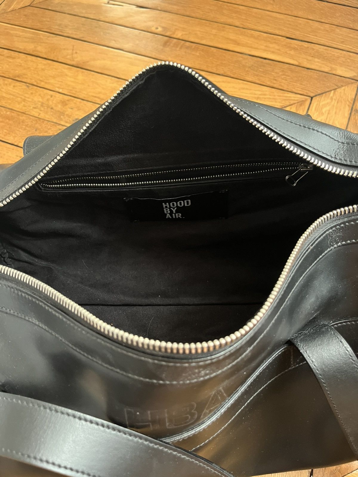 Hood By Air Zenith Leather HBA Duffle Bag Runway Piece Size ONE SIZE - 9 Thumbnail