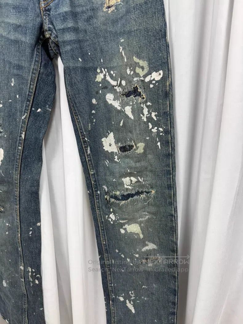 Helmut Lang Helmut Lang painter jeans with white paint splatter detail Size US 27 - 5 Thumbnail
