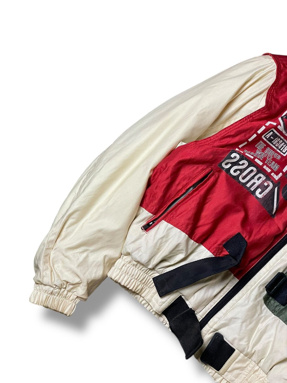 Japanese Brand × Vintage Step Cross x This Is A Life Buoy Ski Jacket (116) Size US L / EU 52-54 / 3 - 4 Thumbnail