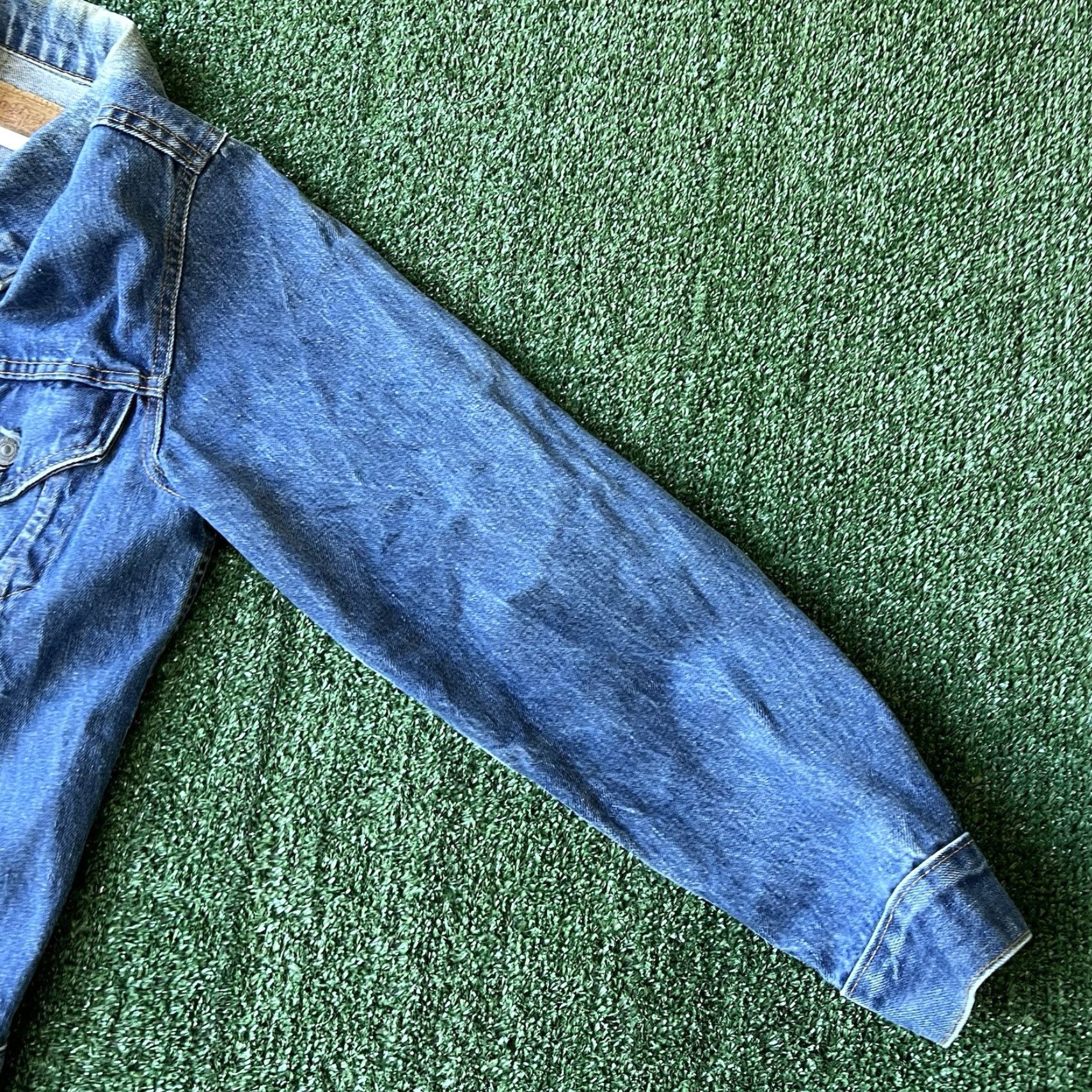 Levi's VTG Levi’s 70505-0217 Type 3 Indigo Denim Jean Jacket Small 36 B Men USA 70s Trucker Size US 36 / EU 52 - 6 Thumbnail