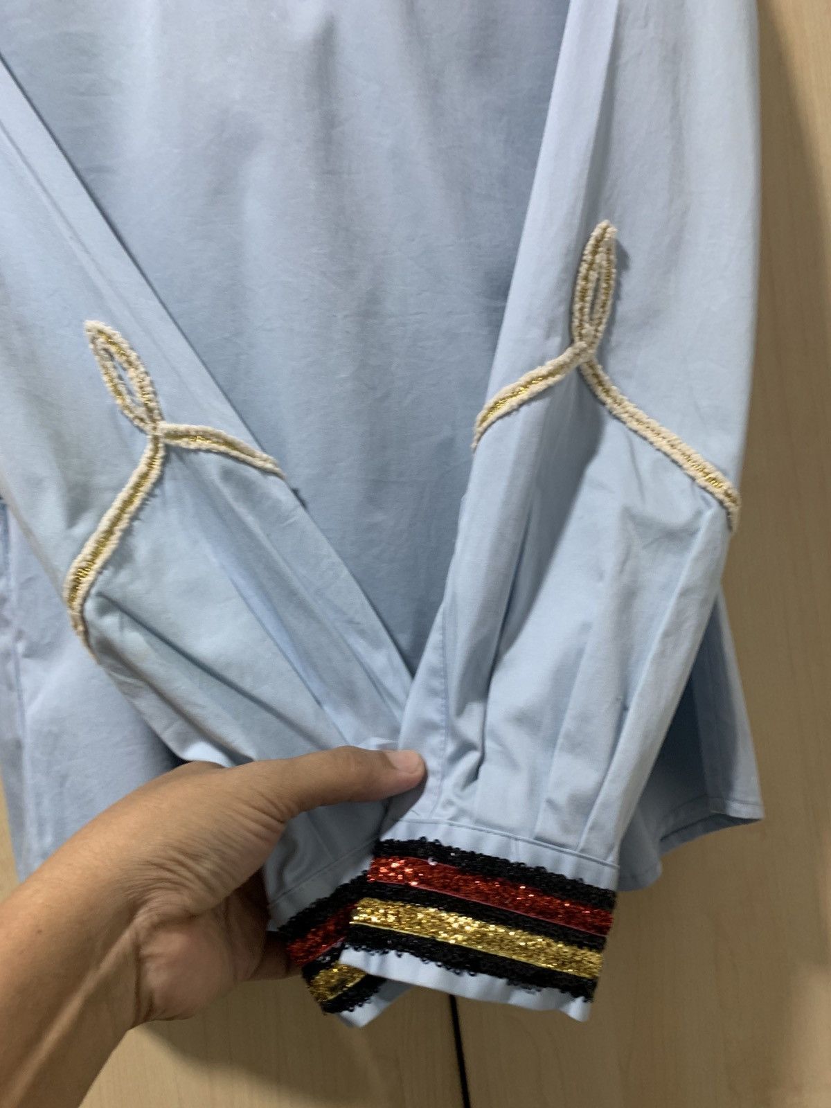 Gucci Gucci button up shirt western beads Size S / US 4 / IT 40 - 4 Thumbnail