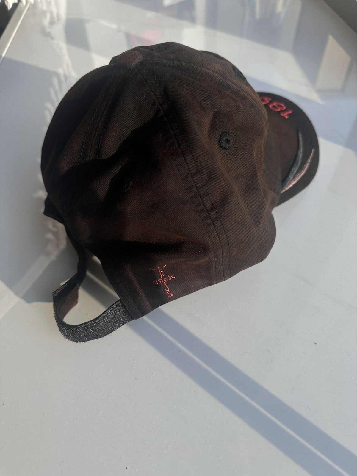 Travis Scott Travis Scott x FC Barcelona 1899 Distressed Hat Size ONE SIZE - 5 Thumbnail