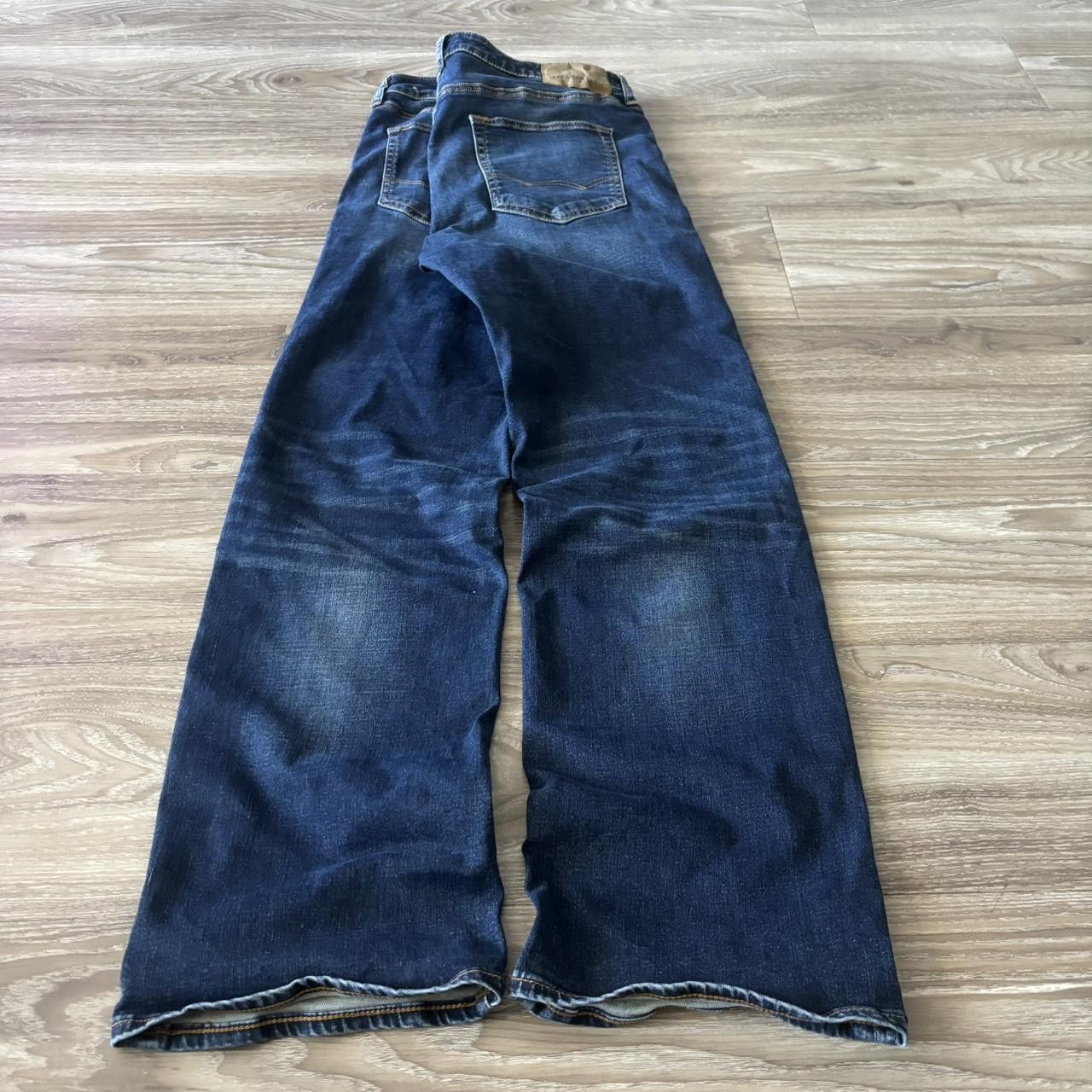 Vintage Crazy Vintage Y2K/2000s Grunge Dark Wash Bootcut Denim Jeans! 32x32 Size US 32 / EU 48 - 4 Thumbnail