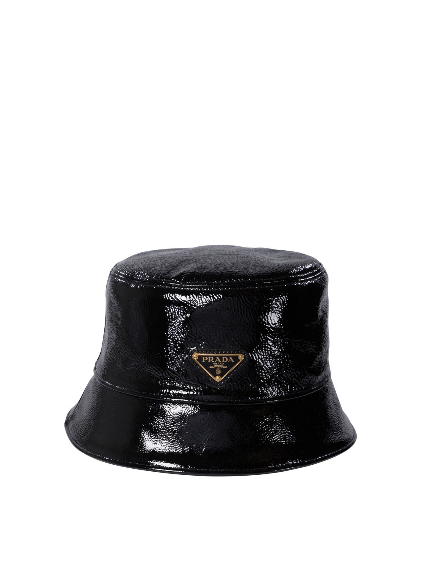 Prada Prada Naplak Patent Leather Bucket Hat tag size M Women - USA Duties Paid Size ONE SIZE - 1 Thumbnail