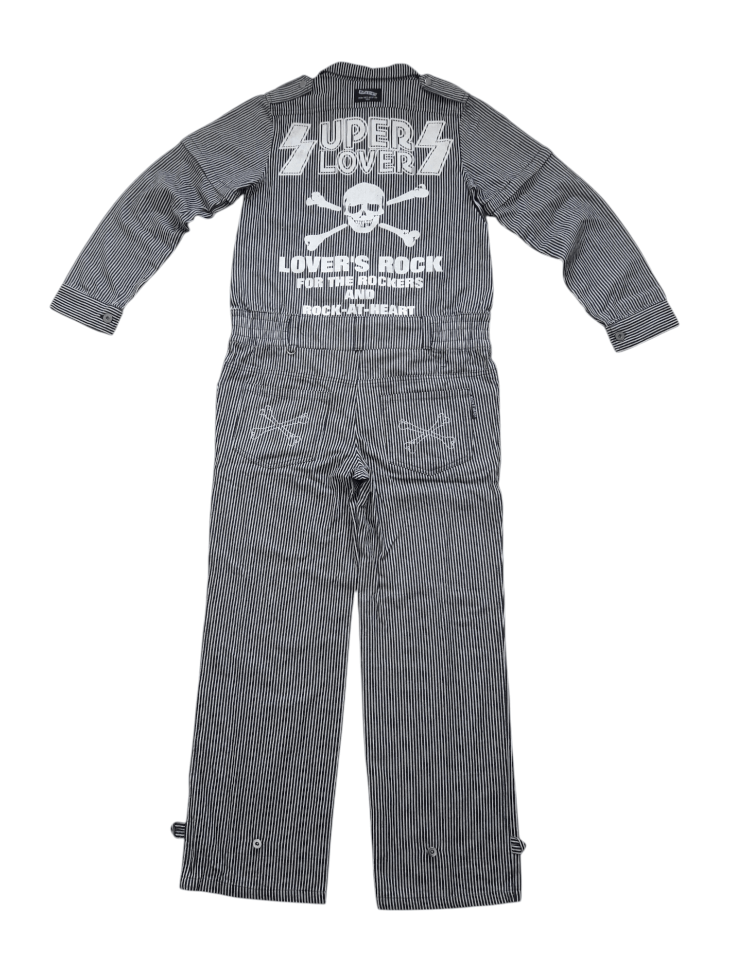 Tornado Mart ☠️ Lovers rock by super lovers punk rock overall jumpsuits Size US 30 / EU 46 - 2 Thumbnail