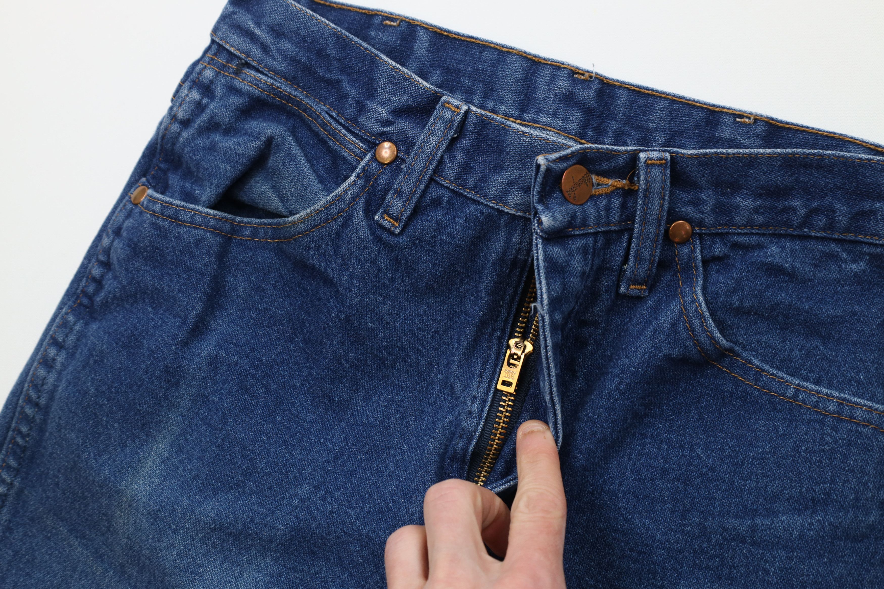 Wrangler Vintage 90s Wrangler Western Cowboy Straight Leg Jeans Size US 28 / EU 44 - 8 Thumbnail