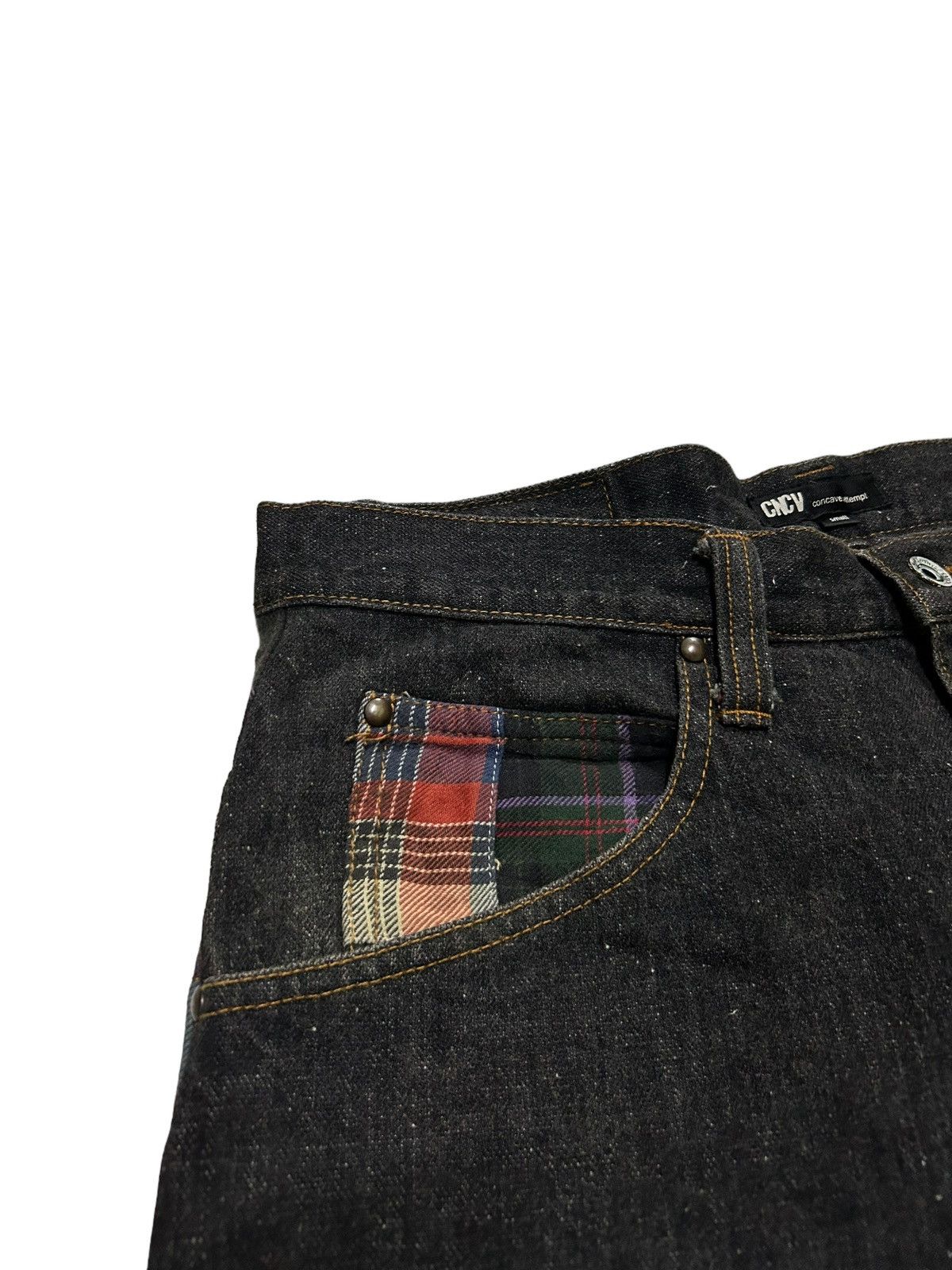 Japanese Brand × Kapital × Vintage Japanese Brand CNCV Concave attempt denim Size US 32 / EU 48 - 7 Thumbnail