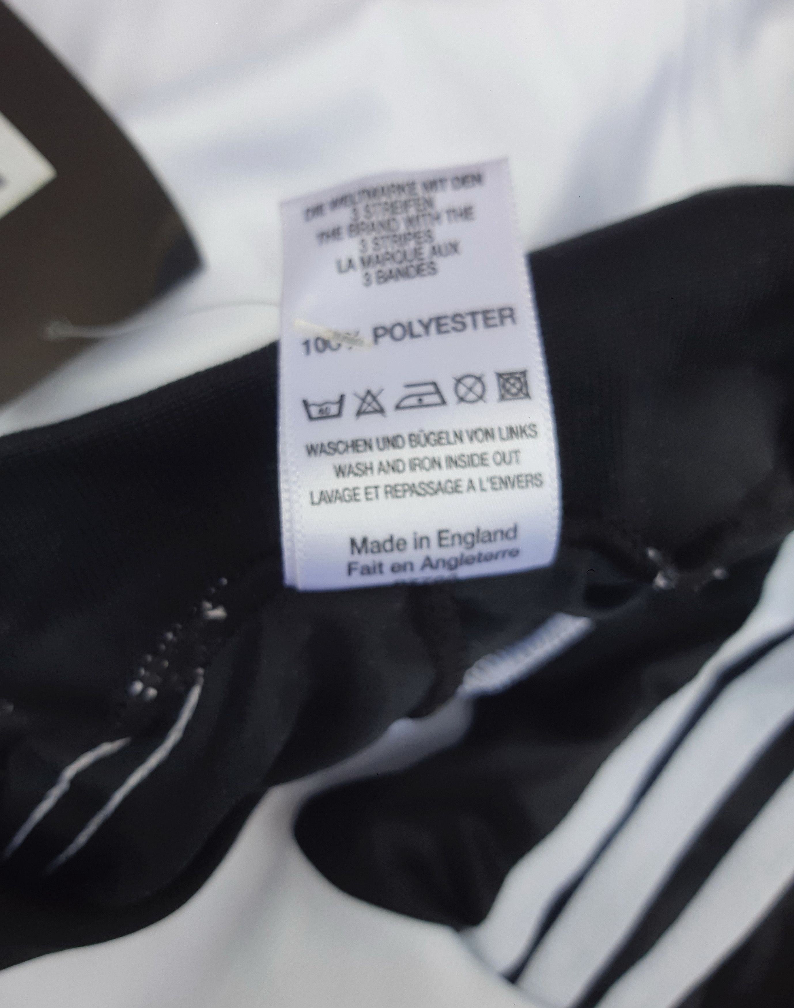 Adidas Vintage 90s ADIDAS Soccer Jersey made in England size L NWT Size US L / EU 52-54 / 3 - 5 Thumbnail