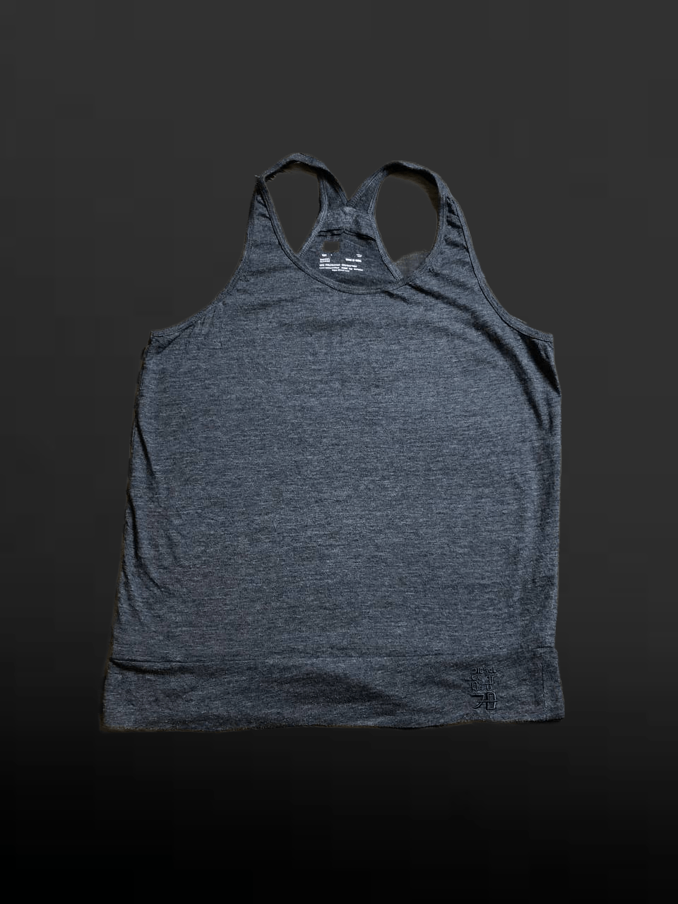 Diesel DIESEL Gray Sports Activewear Racerback Top Size L / US 10 / IT 46 - 1 Thumbnail