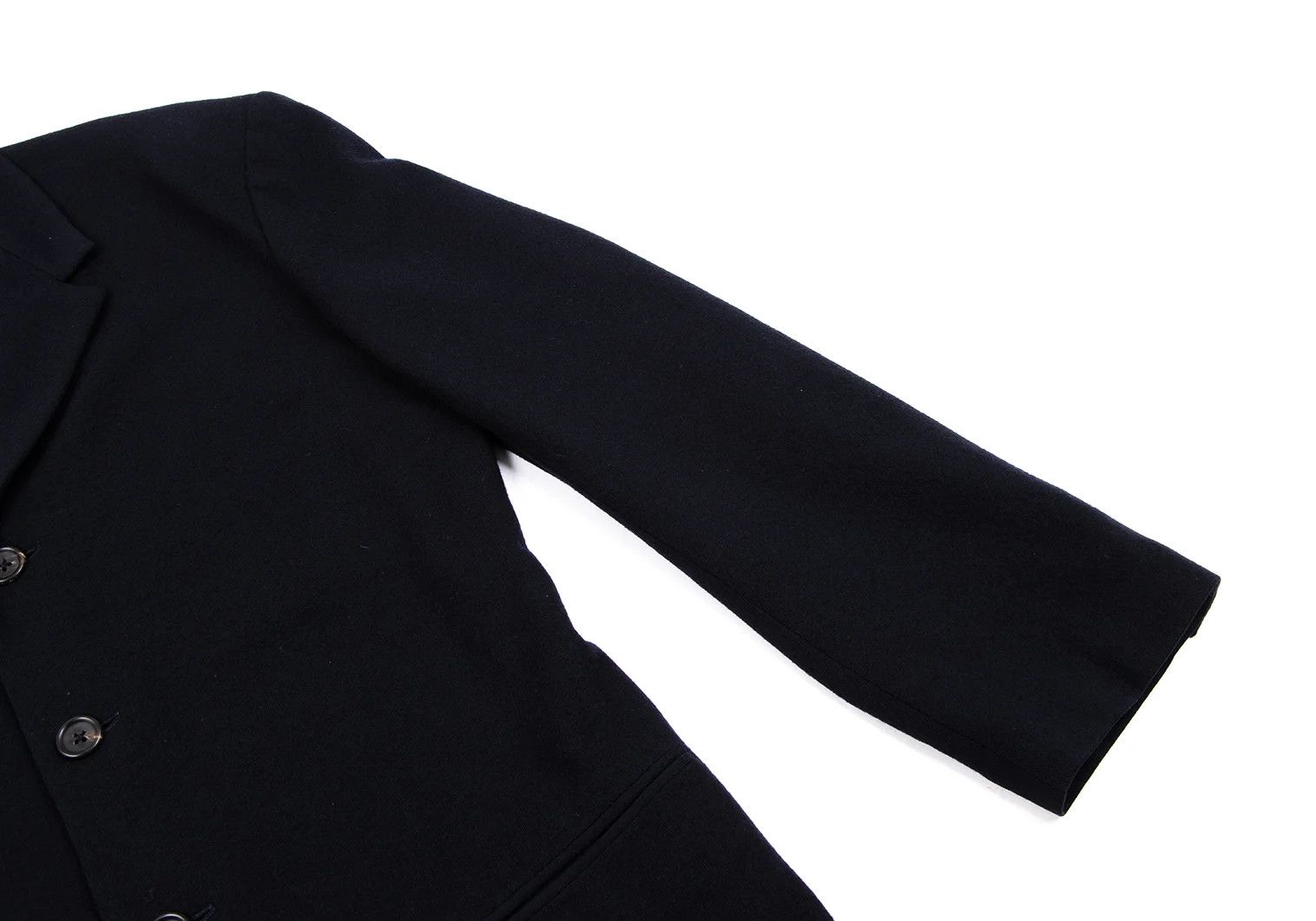 Yohji Yamamoto Yohji Yamamoto Wool Pocket Jacket Navy M Size US M / EU 48-50 / 2 - 5 Thumbnail