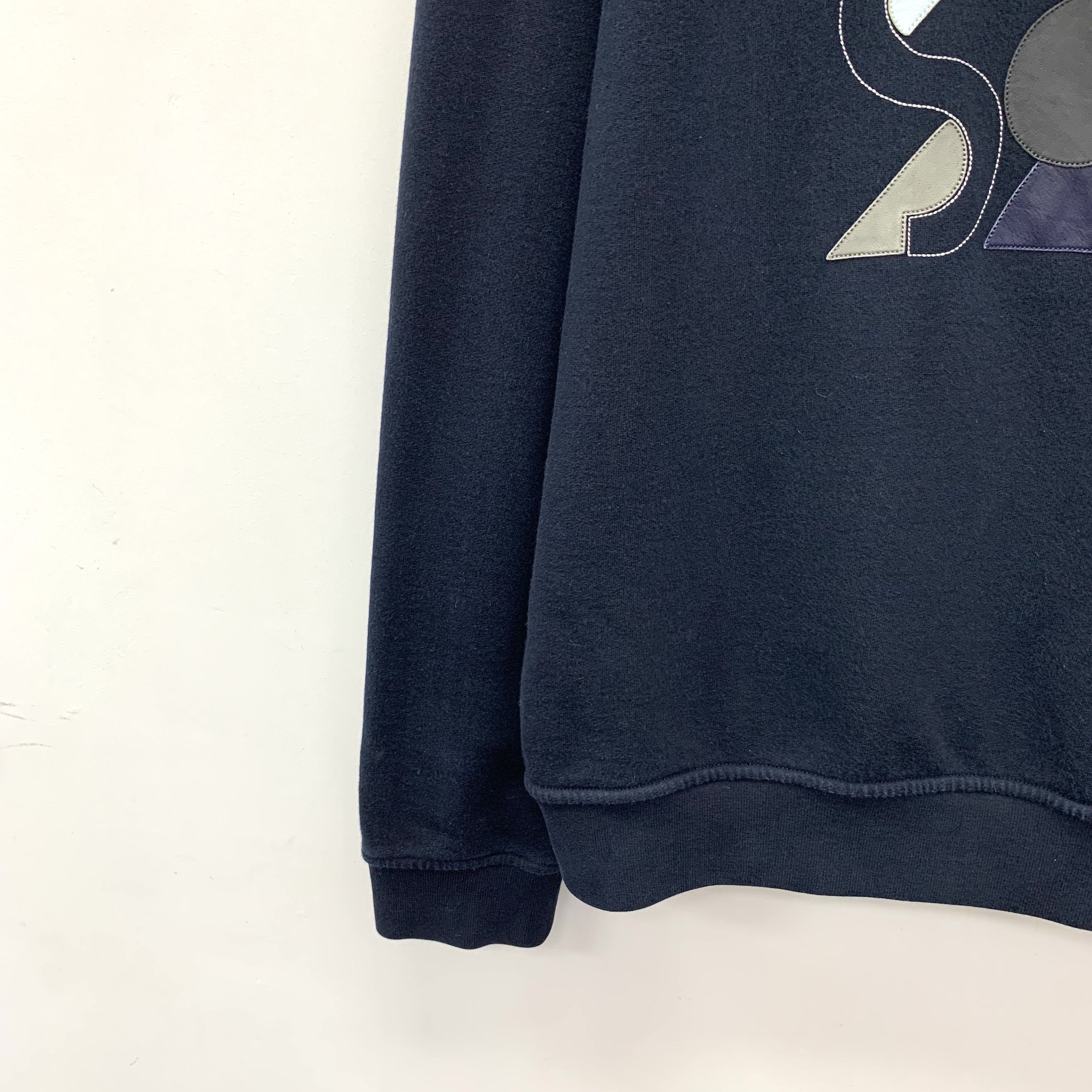 Hermes Hermès Geometric Sweatshirt Navy (L) Size US L / EU 52-54 / 3 - 4 Thumbnail