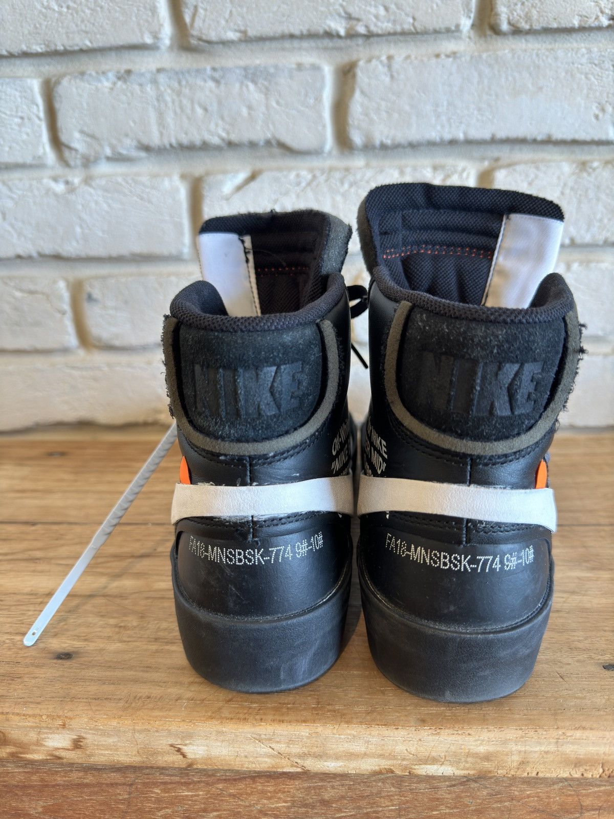 Nike × Off-White Nike / Off-White Blazer Mid Off-White Grim Reaper Size US 9.5 / EU 42-43 - 2 Thumbnail