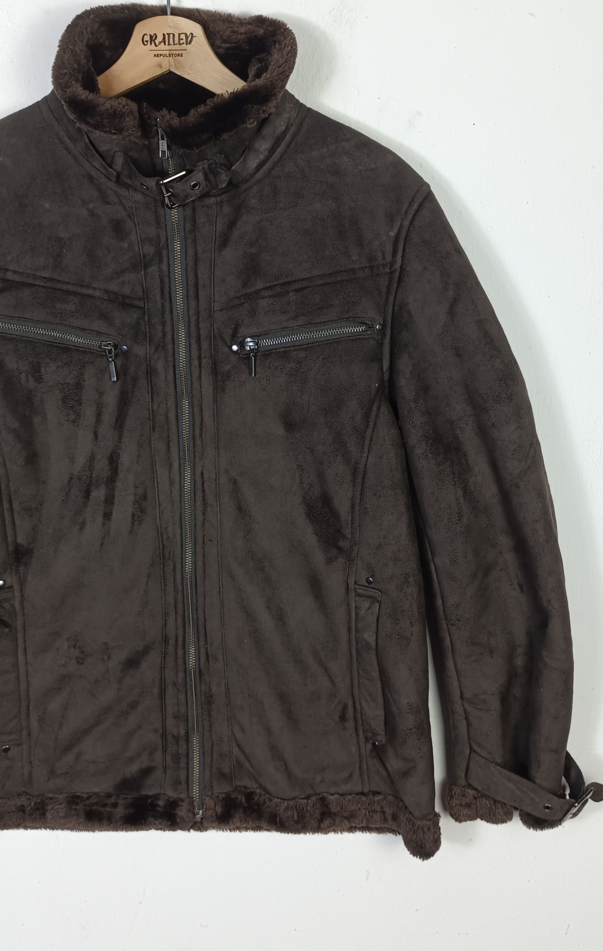 If Six Was Nine Roushatte Shell Garments Suede LGB Style Size US M / EU 48-50 / 2 - 6 Thumbnail