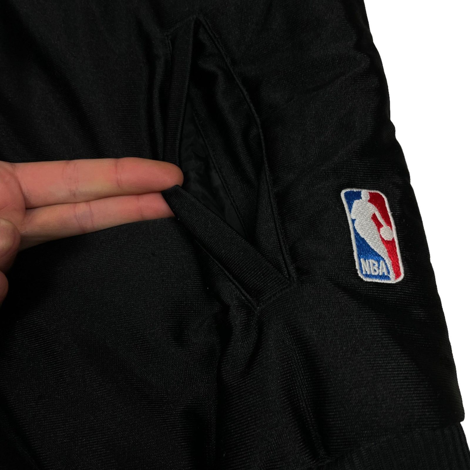Adidas × NBA Adidas Men's Black Brooklyn Nets Basketball Team Jacket Size US S / EU 44-46 / 1 - 9 Thumbnail
