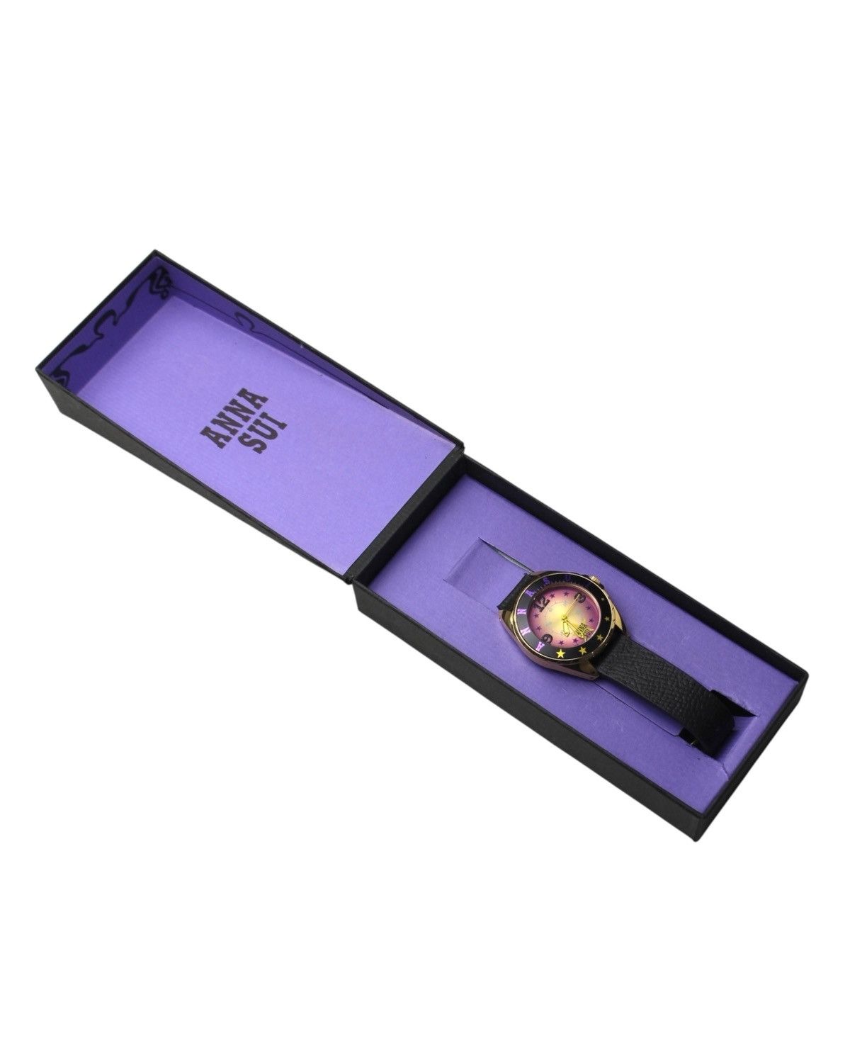 Seiko 2000S SEIKO ANNA SUI JAPAN STARBRURST PURPLE WATCH Size ONE SIZE - 3 Thumbnail
