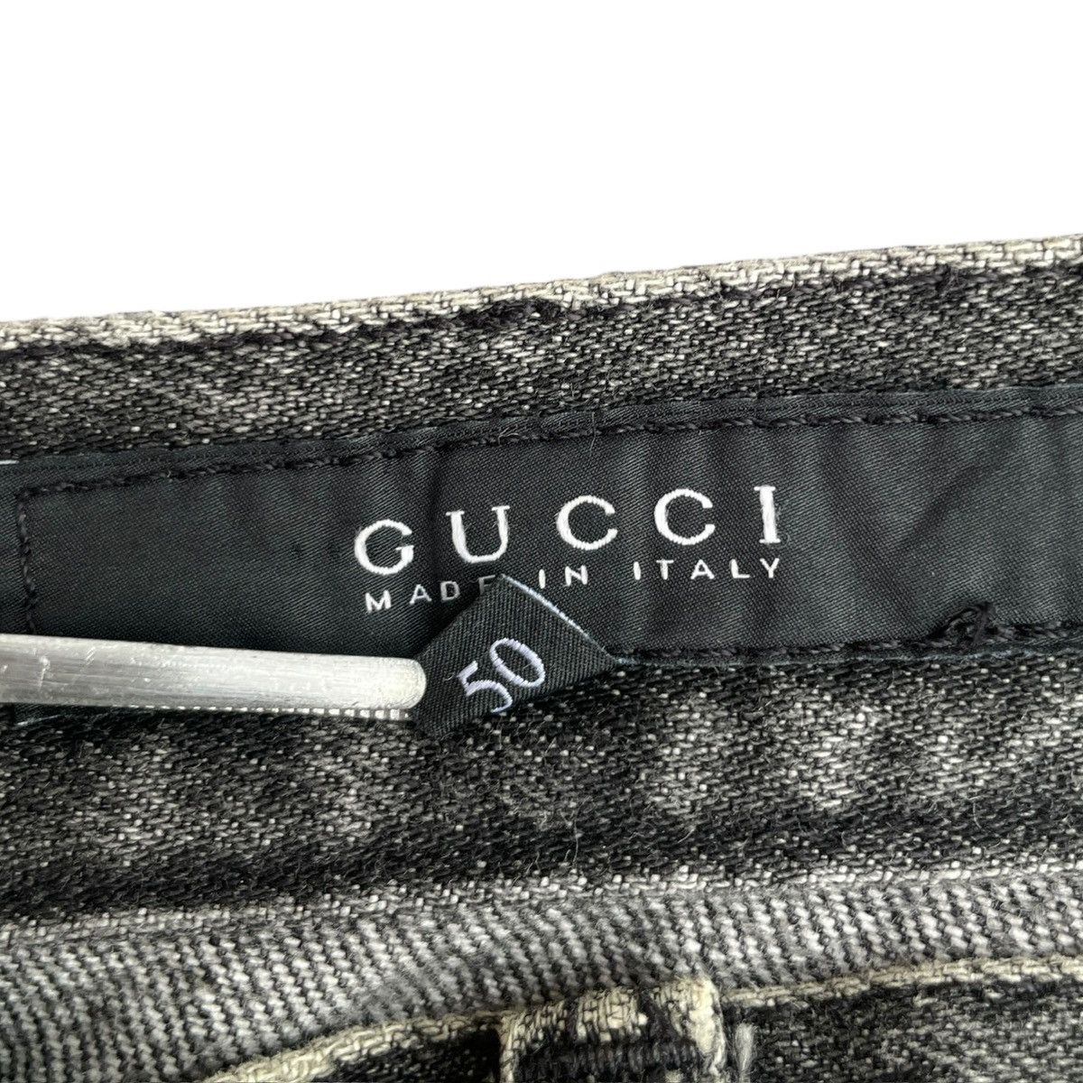 Gucci VINTAGE Gucci Skinny Tapered Denim Jeans Size 36" / US 14 / IT 50 - 5 Thumbnail