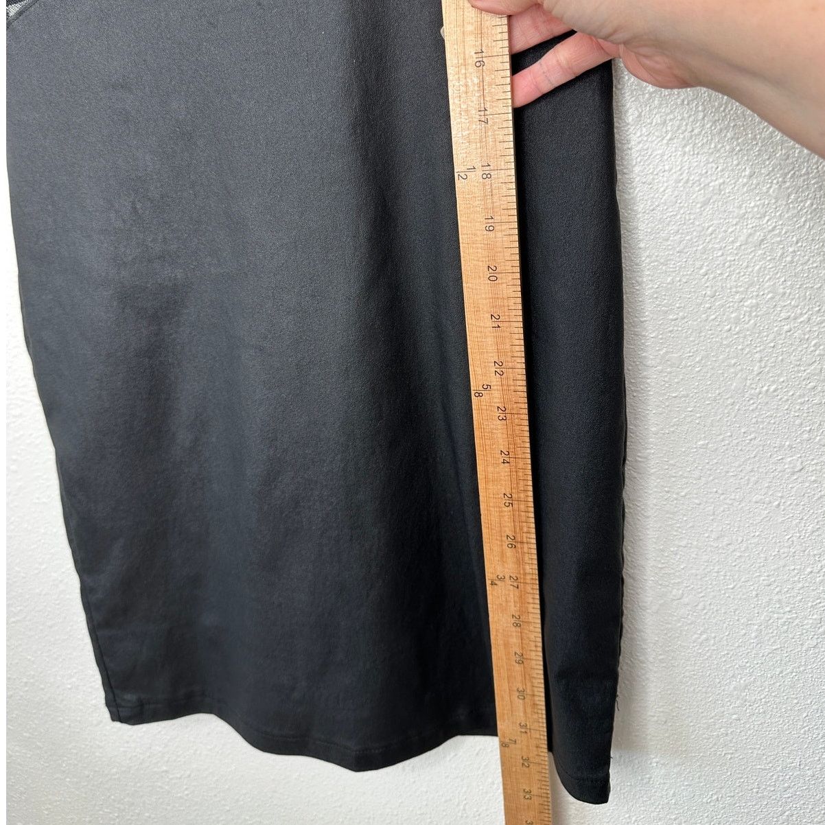 Other ANGL Black Faux Leather Mesh Cutout High Neck Dress M Size M / US 6-8 / IT 42-44 - 9 Thumbnail