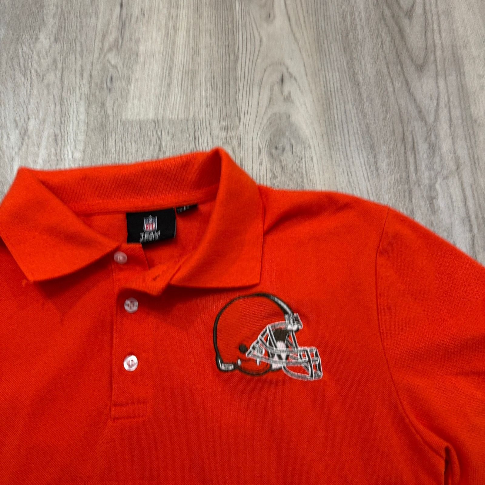 NFL NFL Cleveland Browns Team Logo Polo Shirt Medium Football Size US M / EU 48-50 / 2 - 3 Thumbnail
