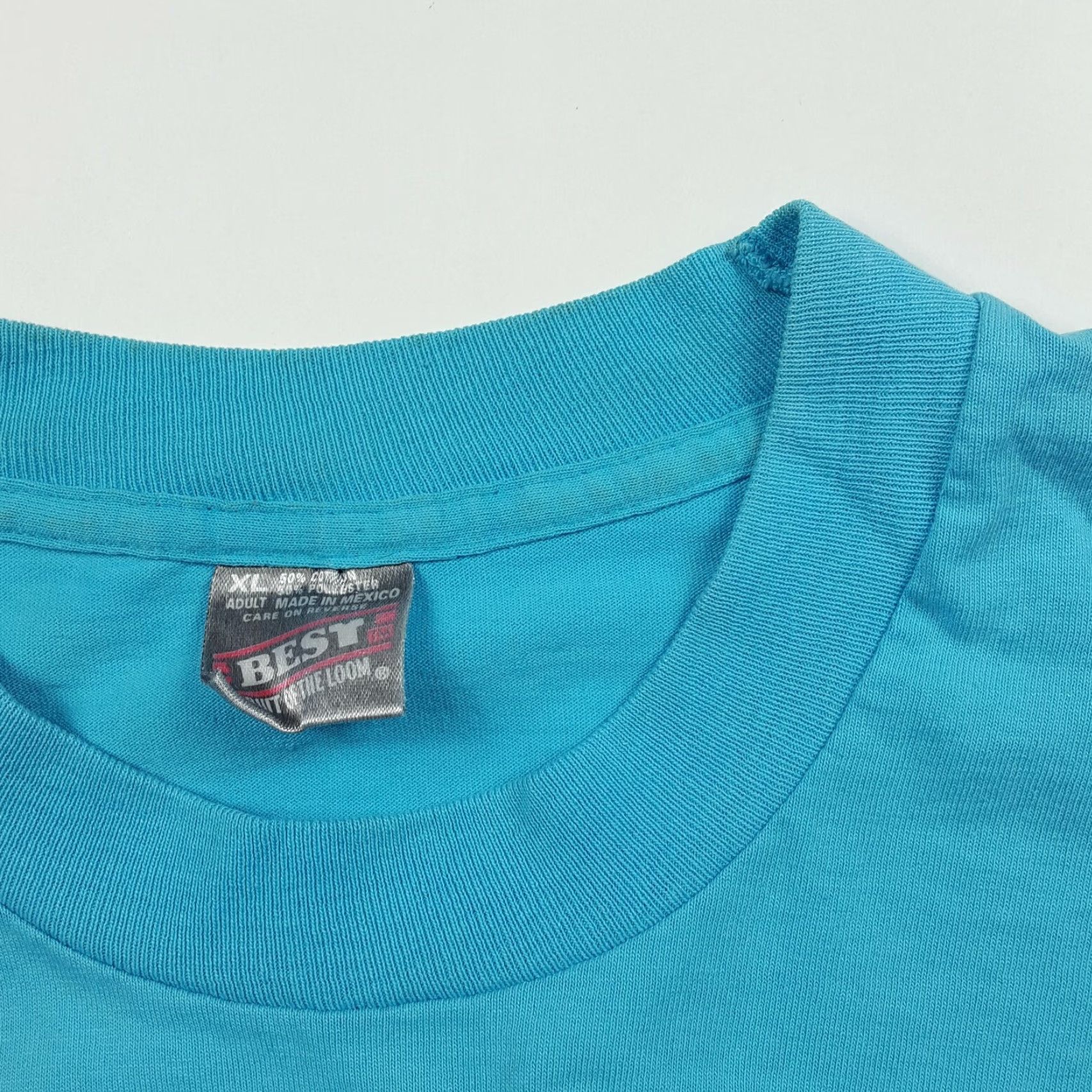 Fruit Of The Loom VTG 90s Run The Race Men's Size XL Running Track Sports Athletic Retro T Shirt Classic Size US XL / EU 56 / 4 - 7 Thumbnail