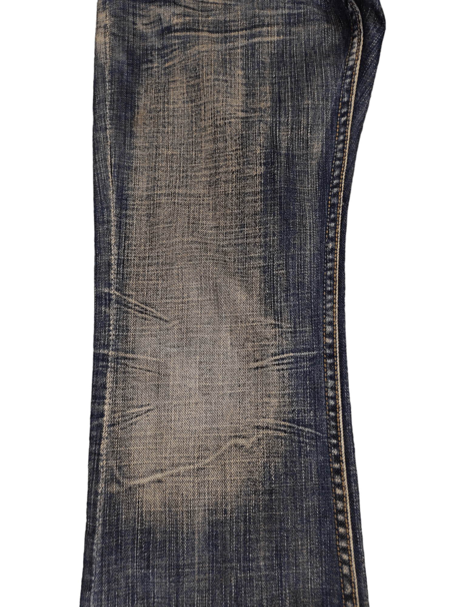 If Six Was Nine Flare Jean Different Rupert Leather Patchwork Pocket Bootcut Size US 30 / EU 46 - 17 Thumbnail