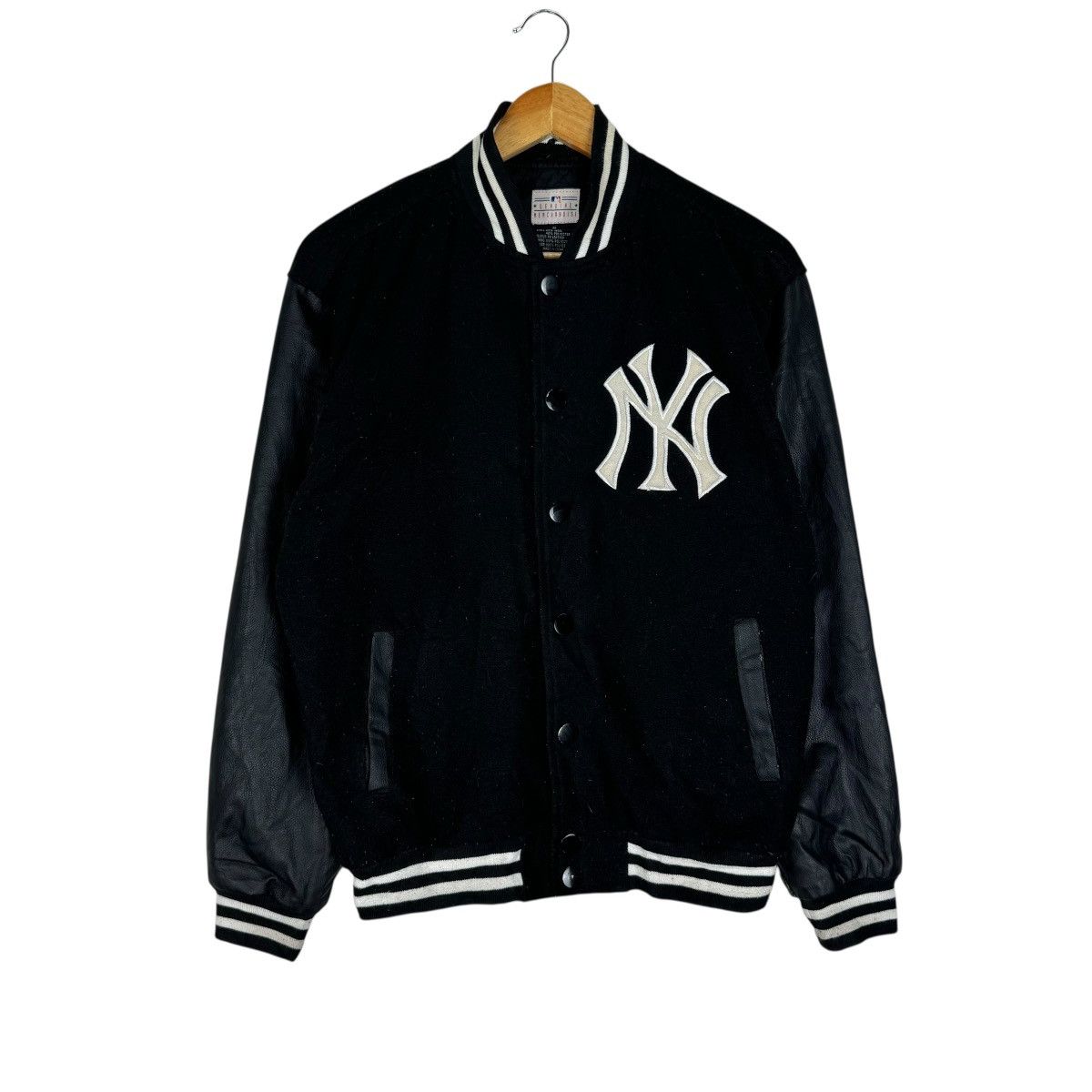 Yankees Leather Jacket | Grailed