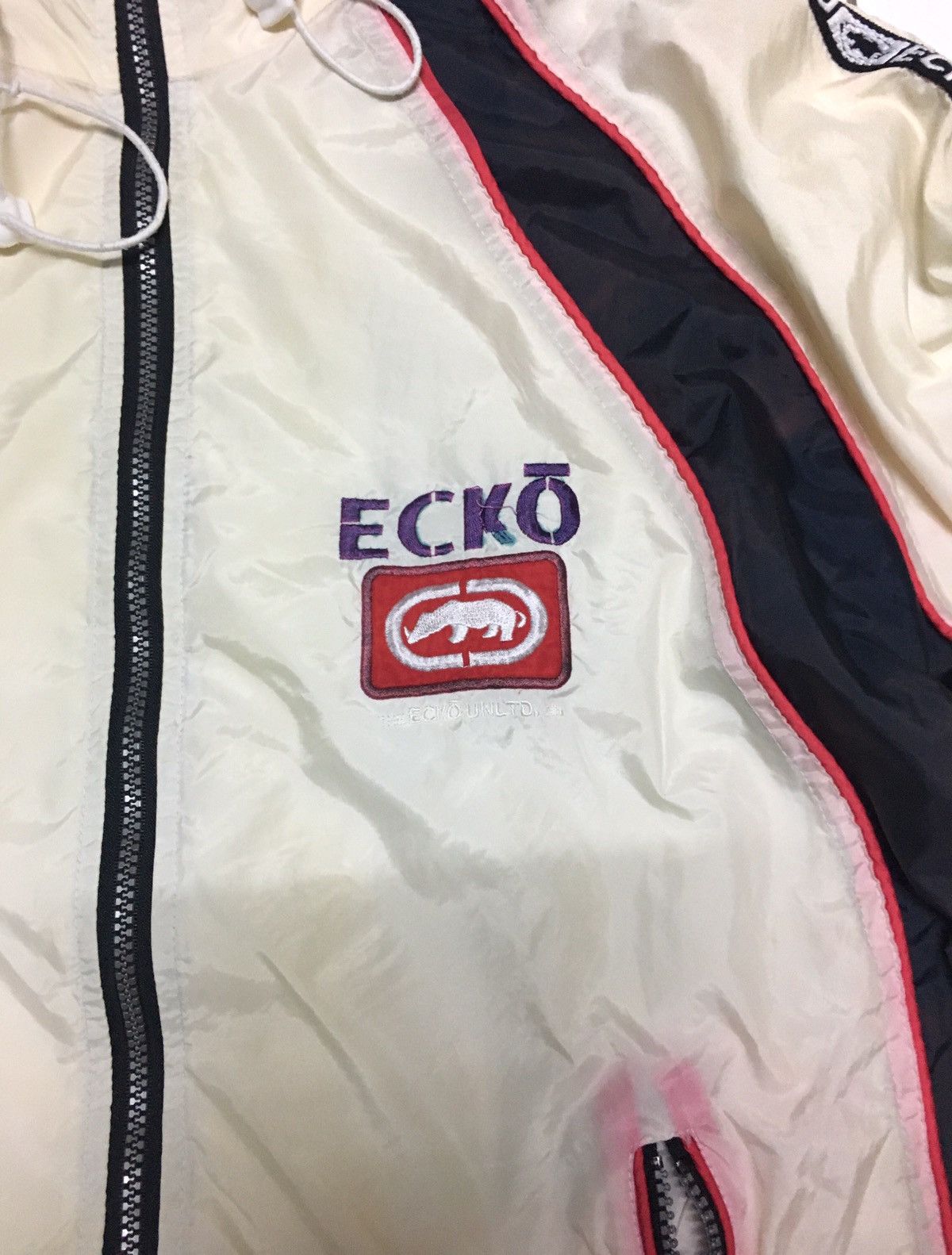 Ecko Unltd. Vintage ECKO UNLTD Zipper Light Jacket With Hoddies Size US XL / EU 56 / 4 - 10 Thumbnail