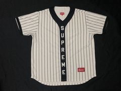 Supreme Vertical Logo Baseball Jersey | Grailed