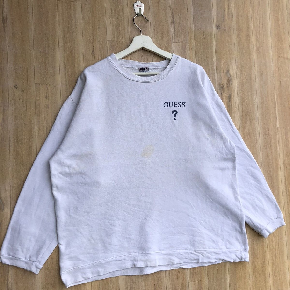 Guess × Vintage Vintage Guess Brand Sweatshirt Size US XL / EU 56 / 4 - 3 Thumbnail