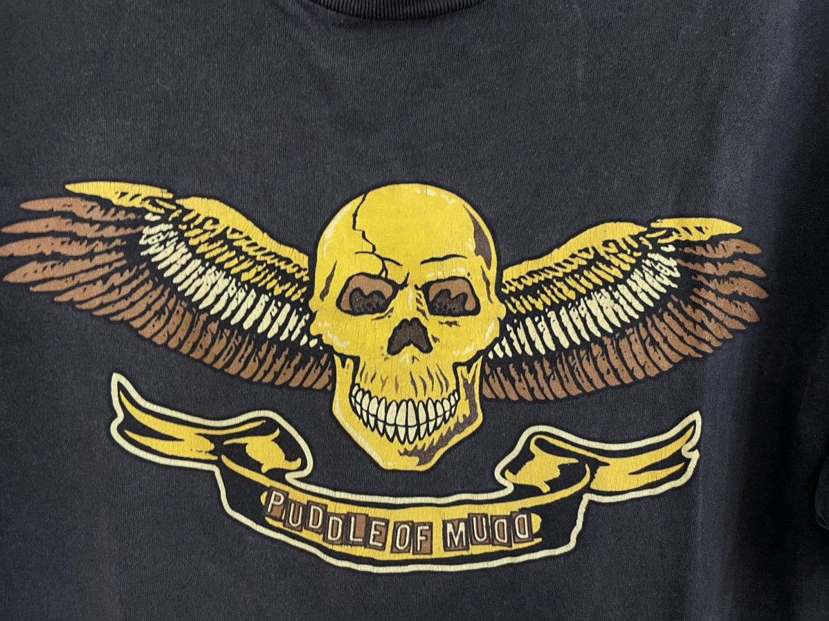 Band Tees Vintage 90s Puddle of Mudd Death before Dishonor rock band Size US L / EU 52-54 / 3 - 4 Thumbnail