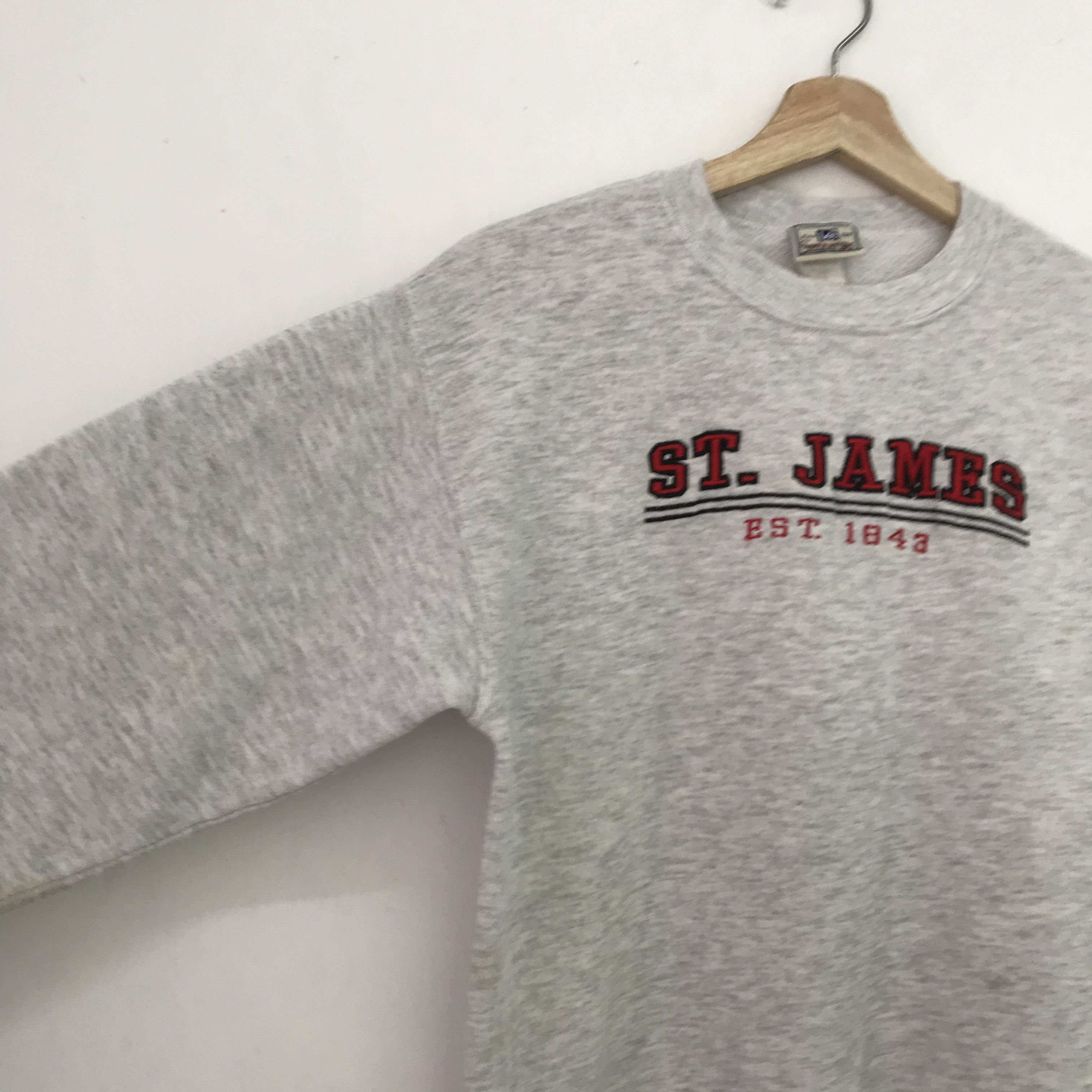 Vintage Vintage Saint James Gray Sweatshirt Small - 422 Size US S / EU 44-46 / 1 - 4 Thumbnail