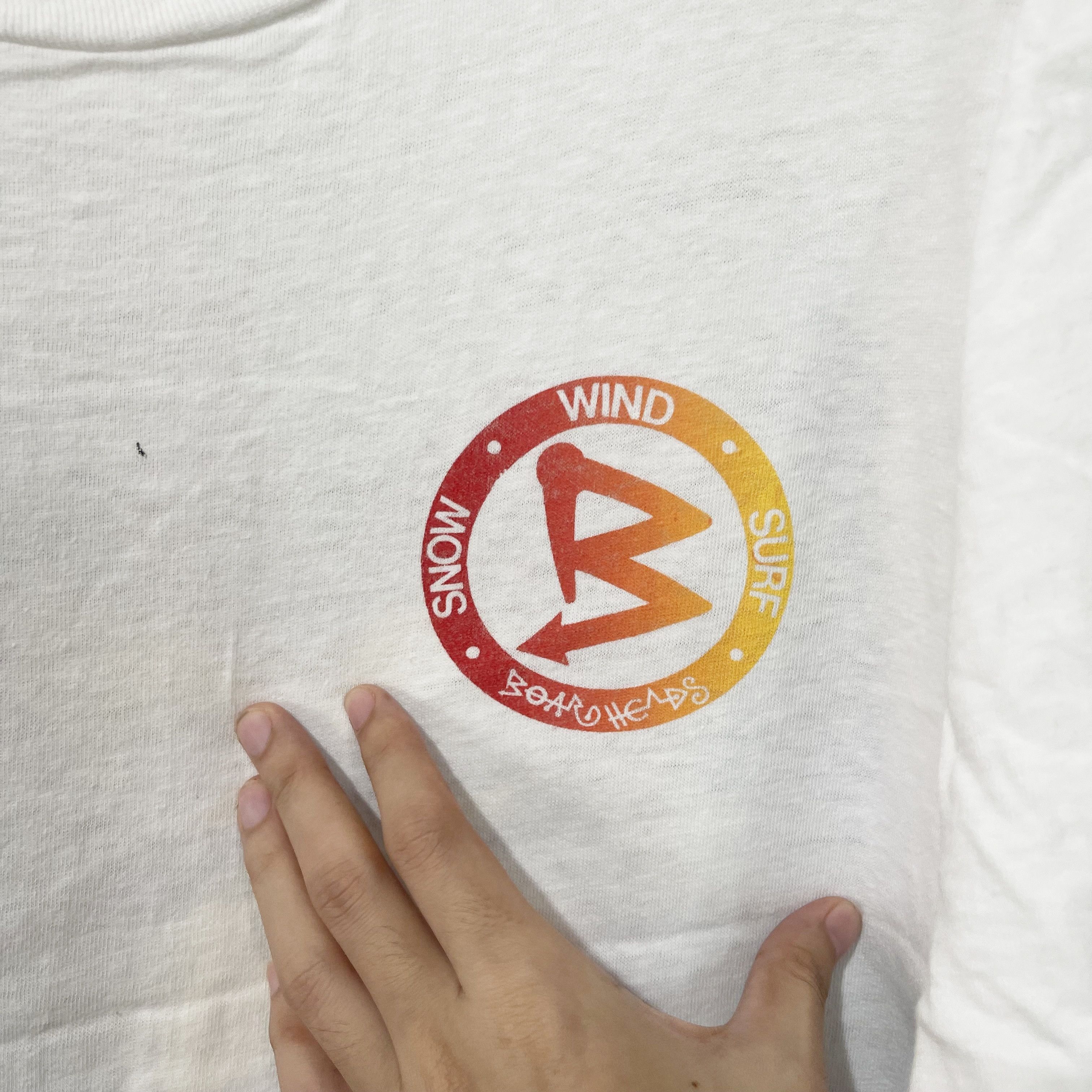 Vintage Vintage 90s Windsurfing Comics Shirt Size US L / EU 52-54 / 3 - 3 Thumbnail