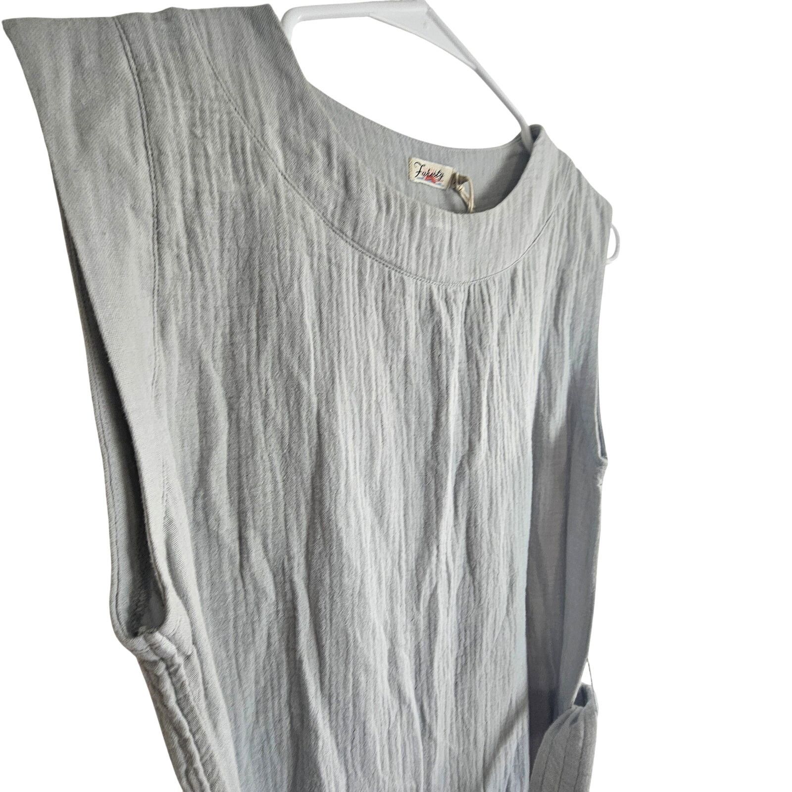 Faherty Faherty Womens Midi Dress Organic Cotton Costa Gauzey Sz XS Size XS / US 0-2 / IT 36-38 - 6 Thumbnail