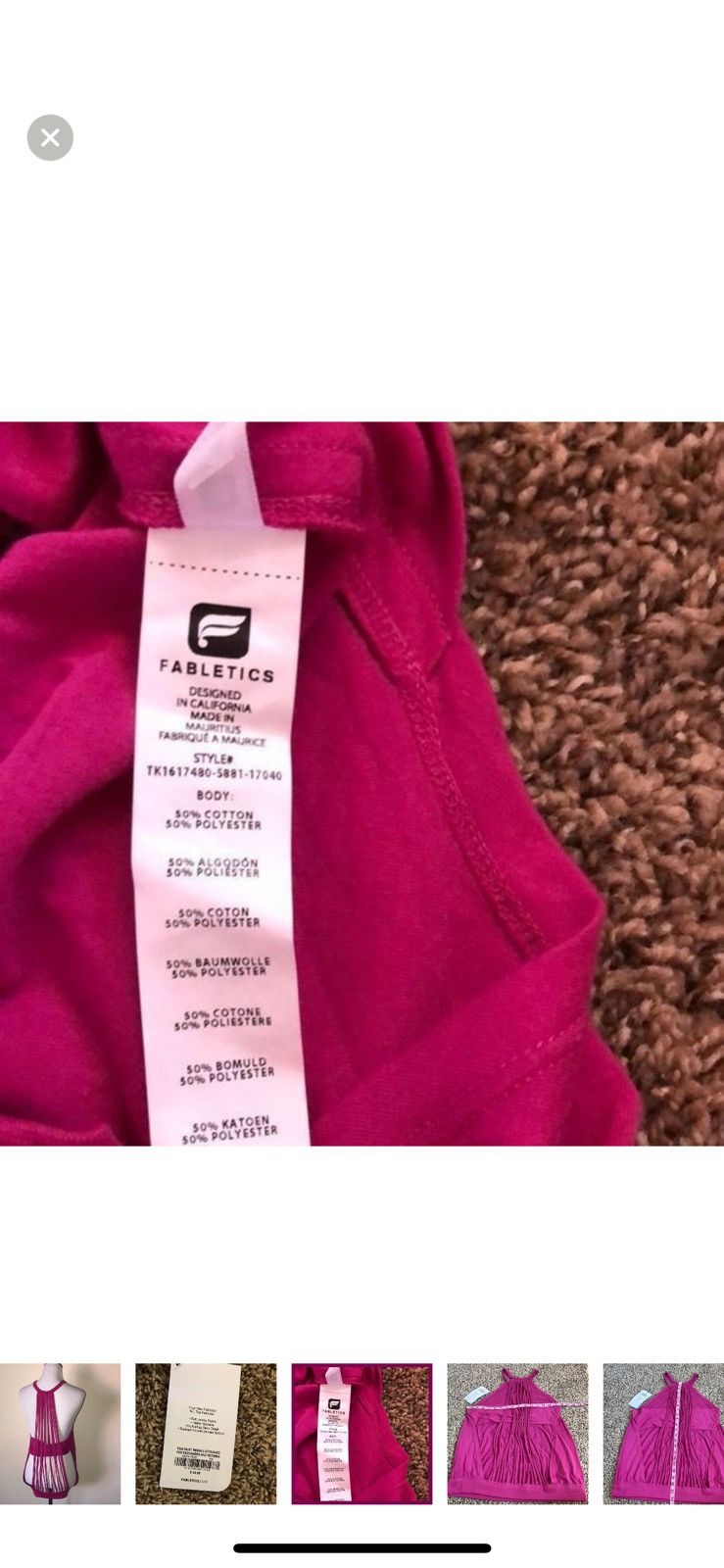 Fabletics Fabletics medium Emma tank top Size M / US 6-8 / IT 42-44 - 2 Thumbnail