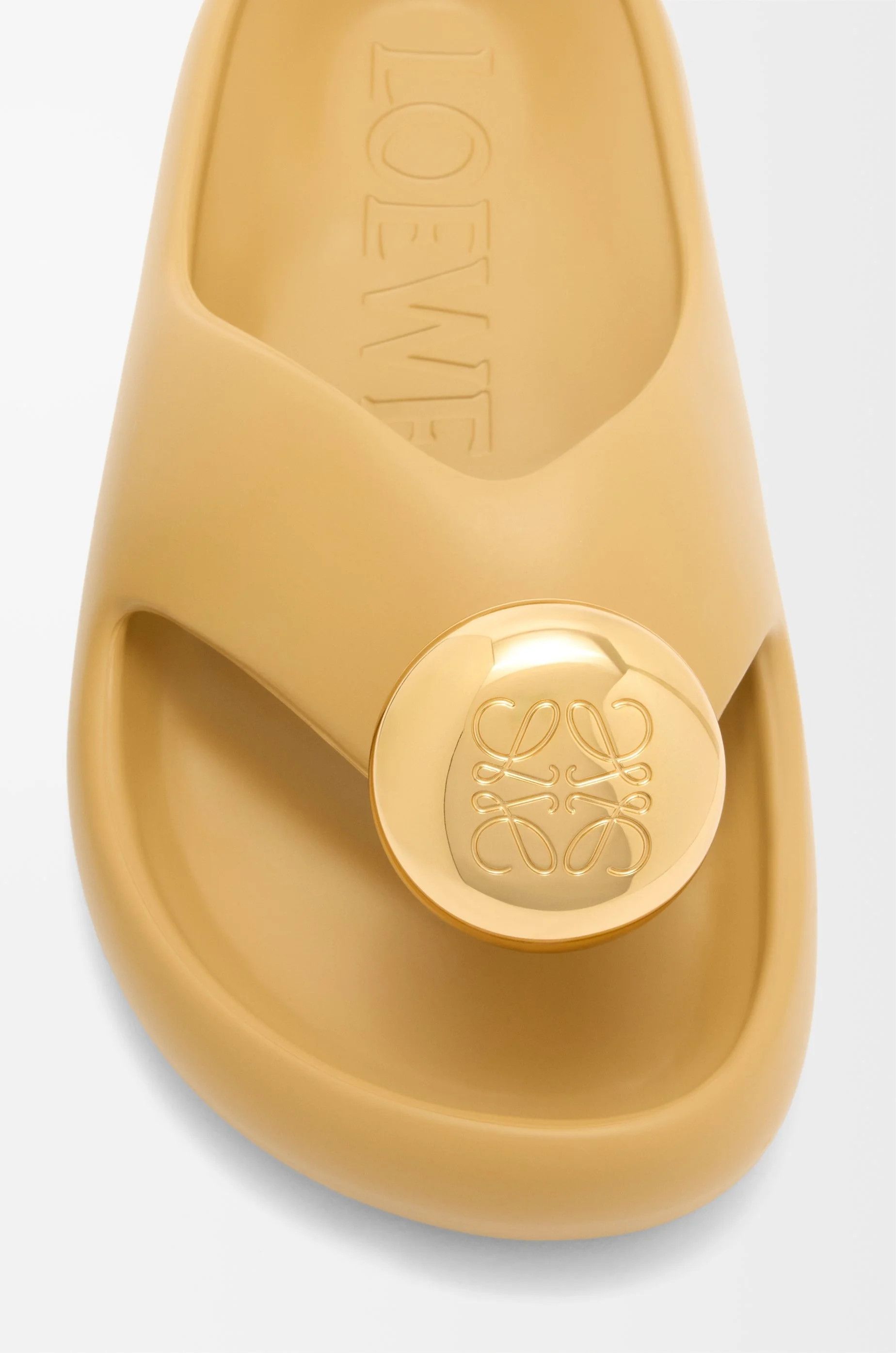 Loewe o1in1g0426 Foam Pebble Sandals in Medium Concealer Size US 8 / IT 38 - 5 Thumbnail
