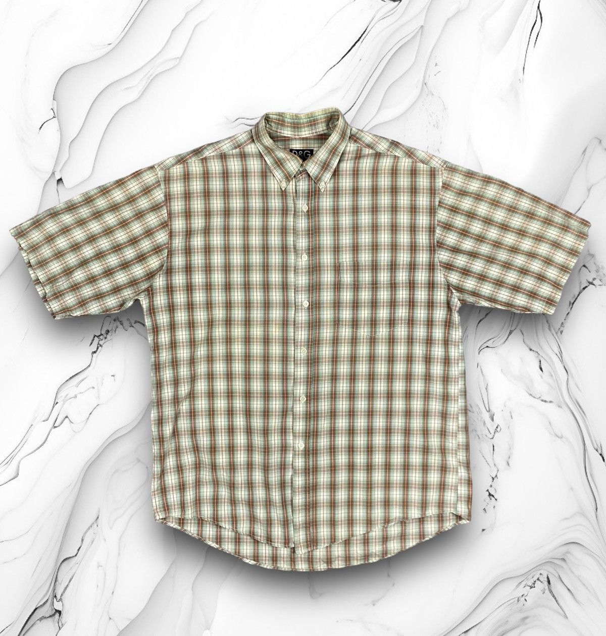 Dolce & Gabbana Vintage Dolce & Dabbana Luxury Button Up Shirt Size US L / EU 52-54 / 3 - 1 Thumbnail
