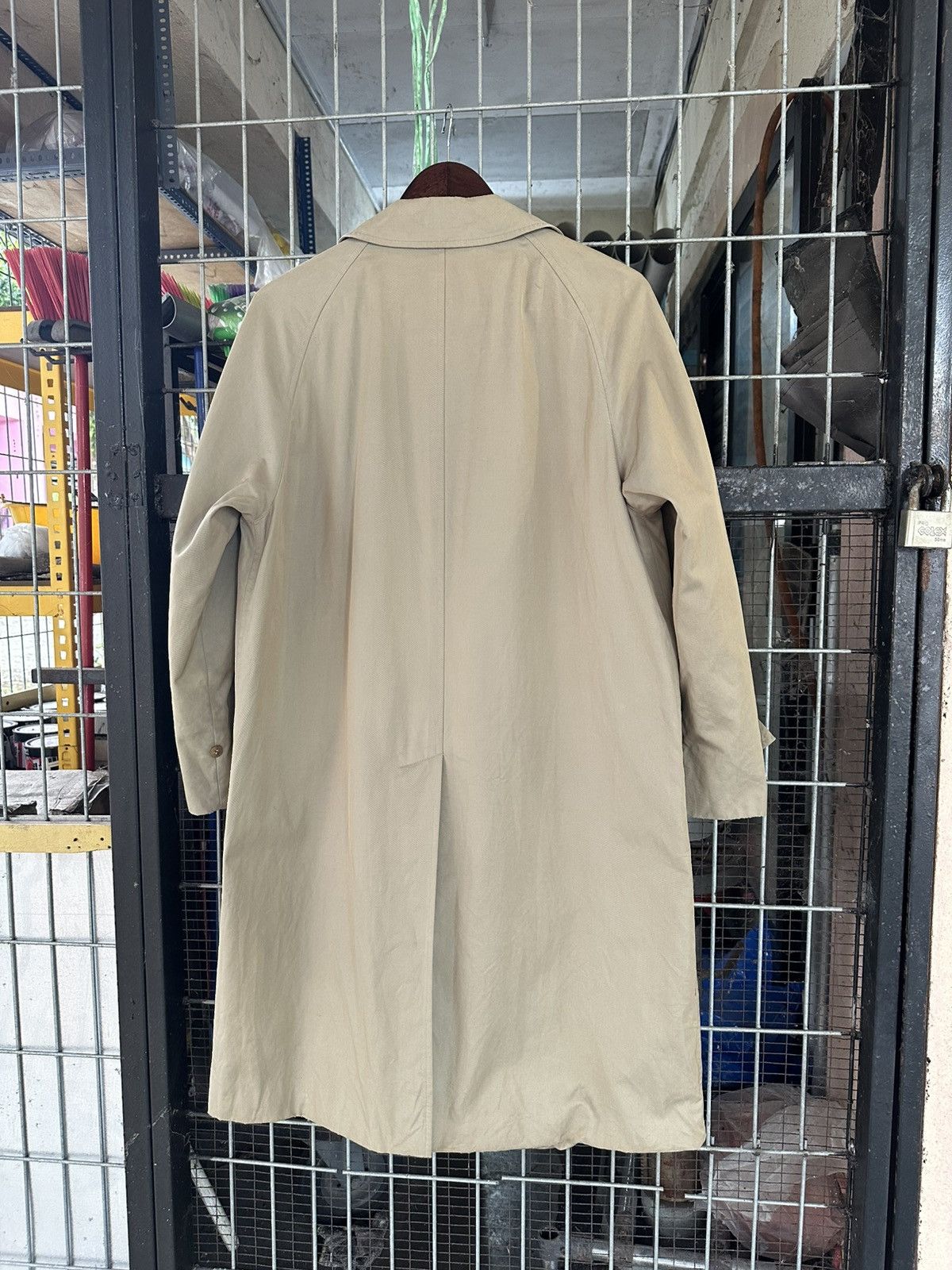Burberry 👹Vintage Burberrys Prorsum Nova Check Lined Trench Coat Size US M / EU 48-50 / 2 - 8 Thumbnail