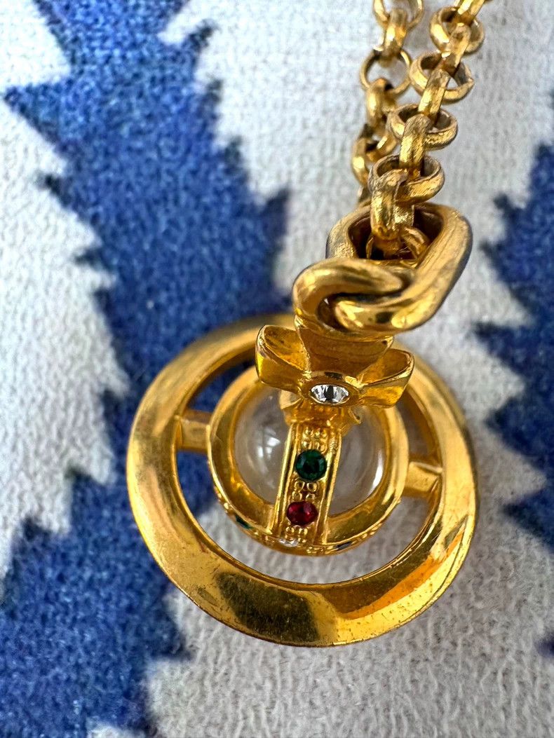 Vivienne Westwood Vivienne Westwood Late 90s vintage medium-sized golden Orb Size ONE SIZE - 4 Thumbnail