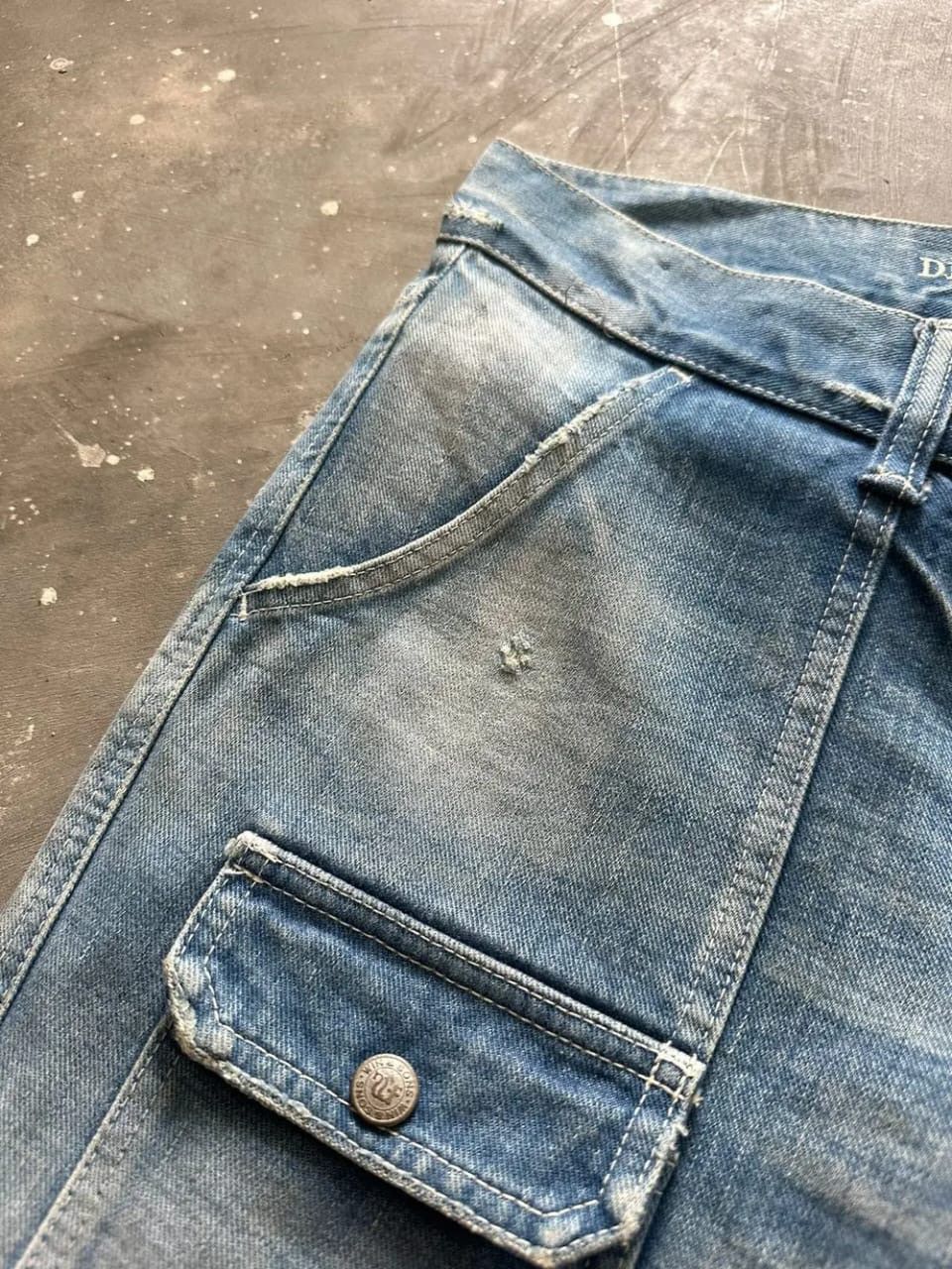 Other Delay by Win And Sons FLared bush Jeans Denim Size US 31 - 6 Thumbnail