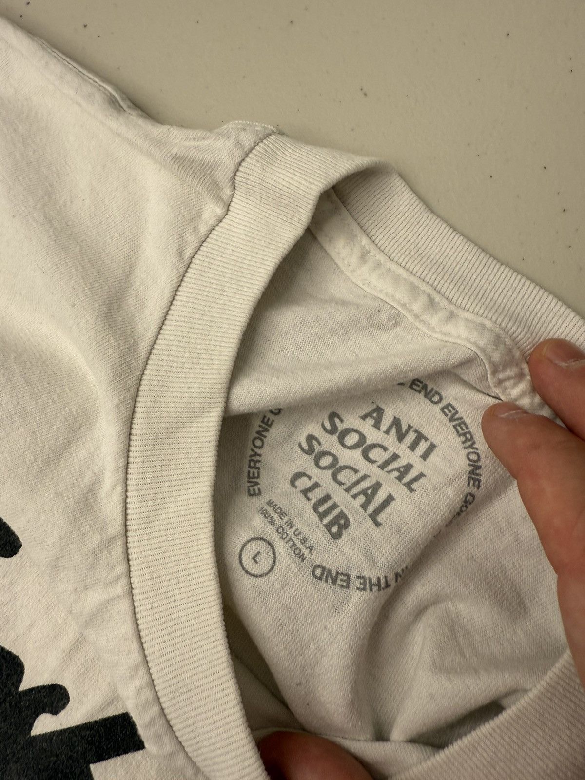 Anti Social Social Club Anti social social club foreshadow tee Size US L / EU 52-54 / 3 - 2 Thumbnail