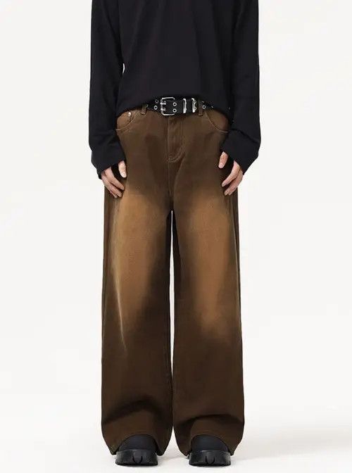 VIBE bootcut flared grunge washed jeans Size US 30 / EU 46 - 1 Thumbnail