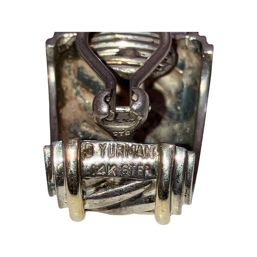 David Yurman David Yurman Sterling 14 kt Cable Earrings Size ONE SIZE - 6 Thumbnail