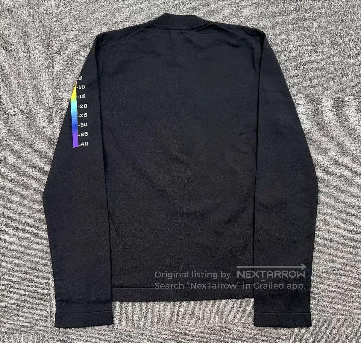 Louis Vuitton Black Long Sleeve Shirt with Colorful World Graphic. Size US S / EU 44-46 / 1 - 2 Thumbnail