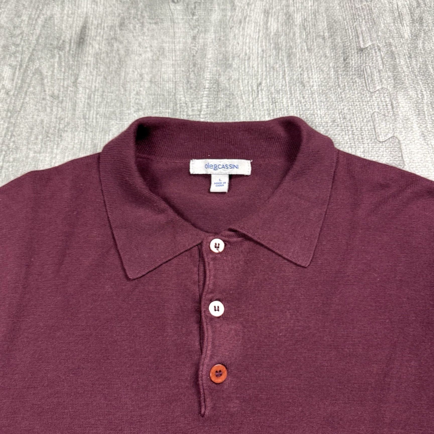 Oleg Cassini VTG Oleg Cassini Silk Blend Knit Pullover Polo Sweater Golf Mens Large Red Knit Nylon Silk 90s Vintage Mens Golf Pullover Polo Size US L / EU 52-54 / 3 - 2 Thumbnail