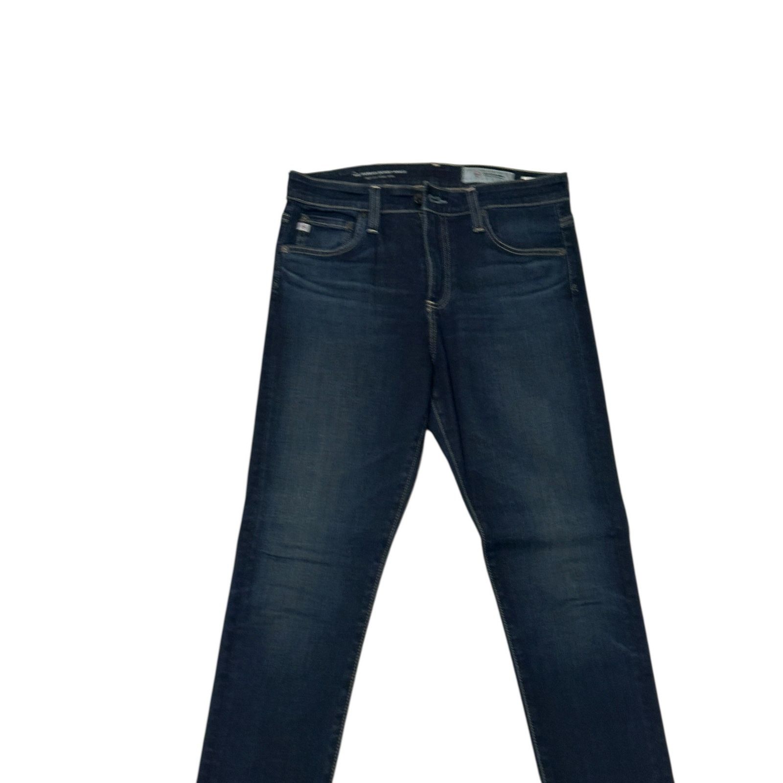 AG Adriano Goldschmied AG Women's 27R Blue Farrah High Rise Skinny Ankle Jeans Size 27" / US 4 / IT 40 - 4 Thumbnail