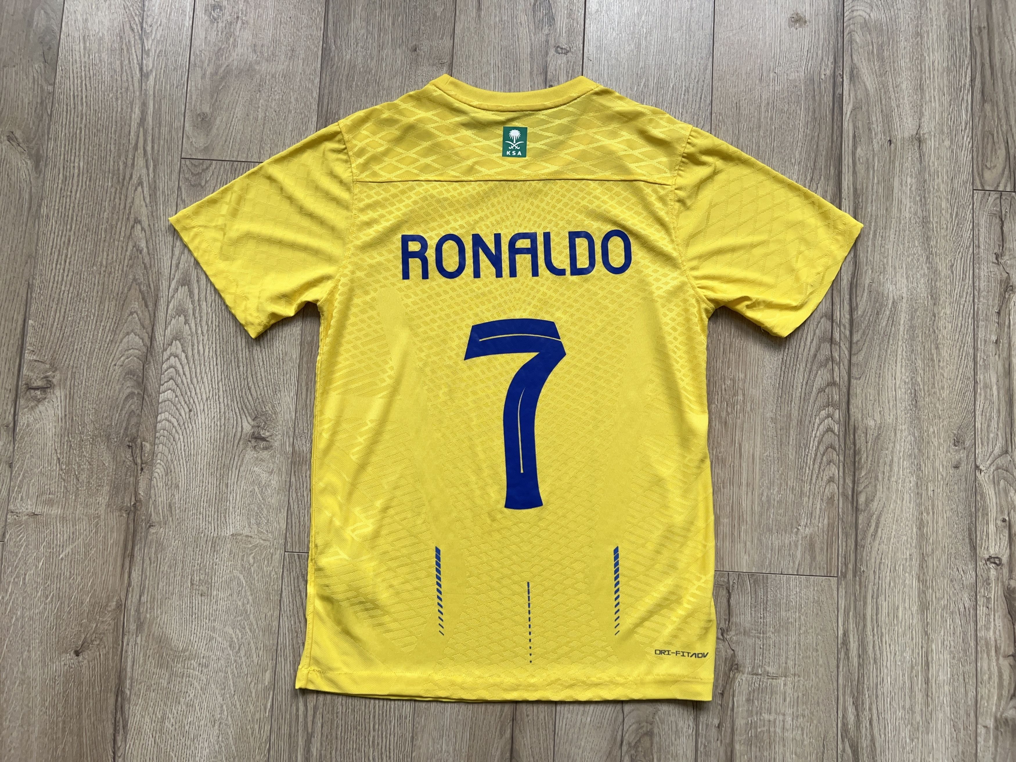 Nike Mens Al Nassr #7 RONALDO Cristiano Dri Fit ADV Shirt UAE Size US M / EU 48-50 / 2 - 1 Thumbnail