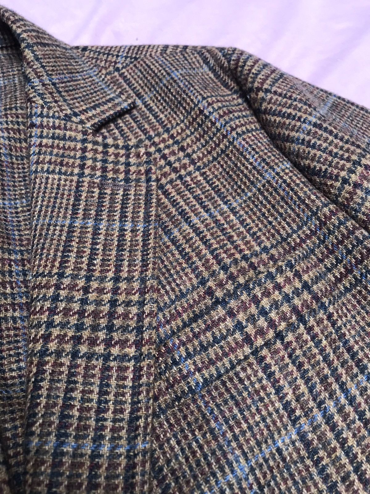 Other SILBON LAMBSWOOL TWEED UNLINED UNCANVASSED UNPADDED SHOULDER Size 40R - 6 Thumbnail